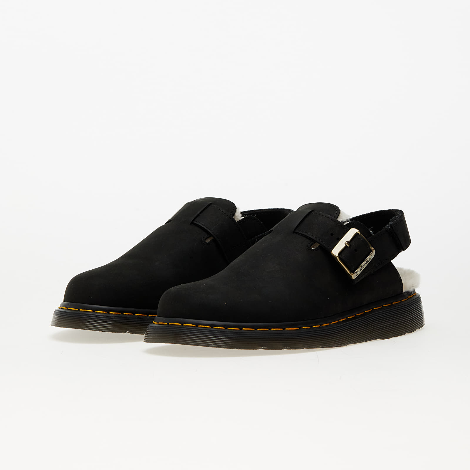 Muške tenisice Dr. Martens  Jorge II FL Black Archive Pull Up & Natural Fine Borg
