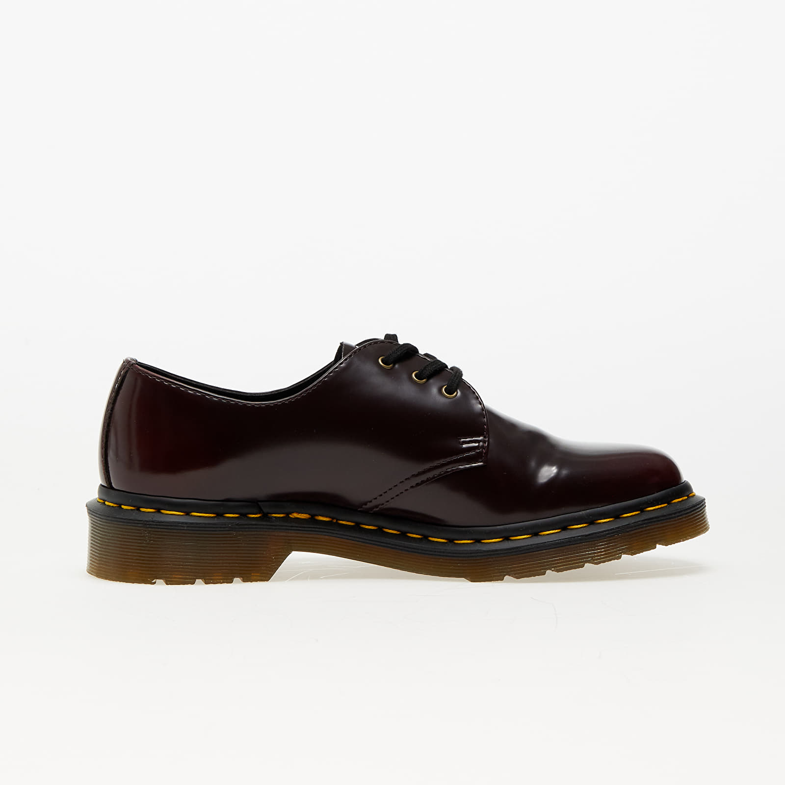 Men's sneakers and shoes Dr. Martens Vegan 1461 cherry red oxford rub off