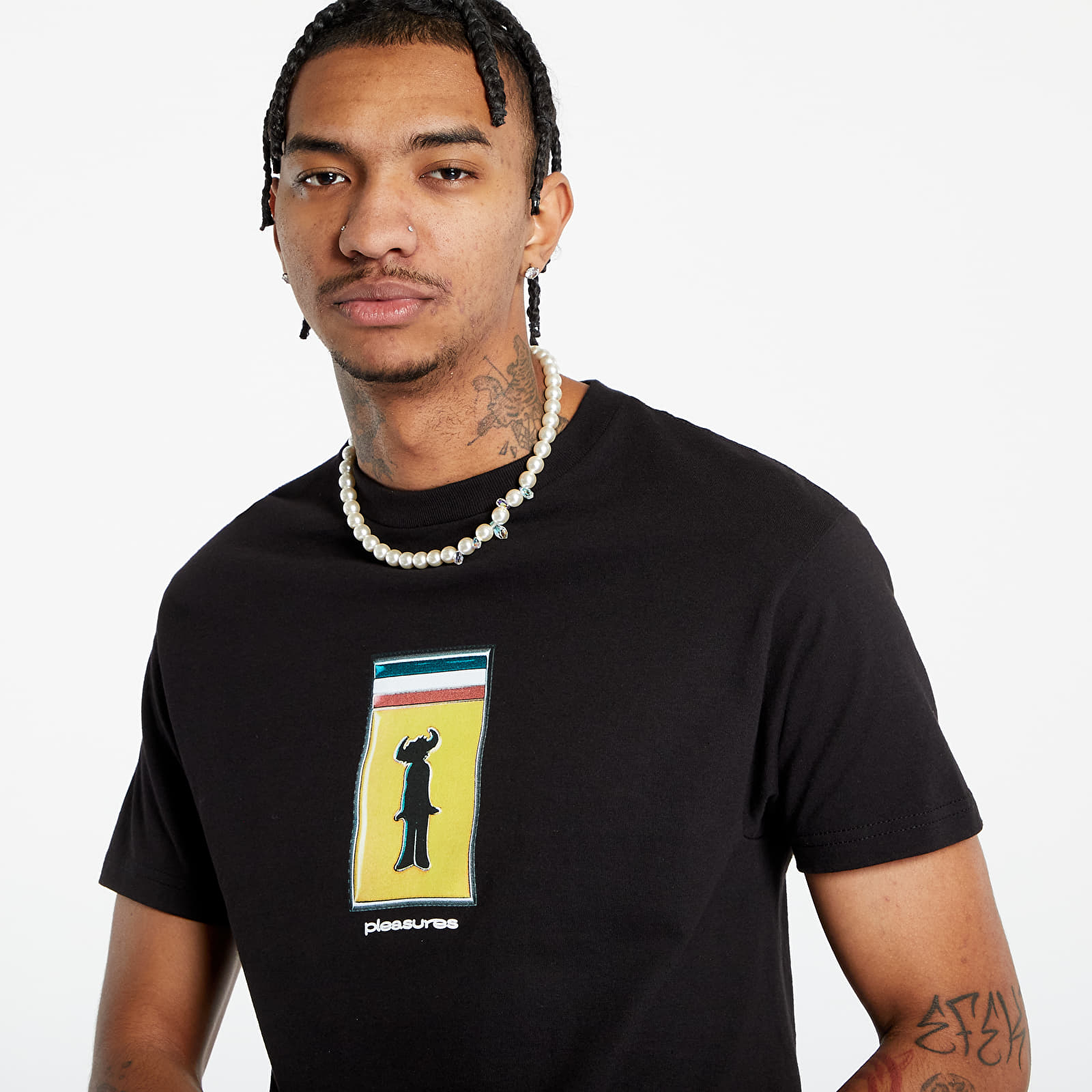 Camisetas PLEASURES x Jamiroquai Travelling T-Shirt Black