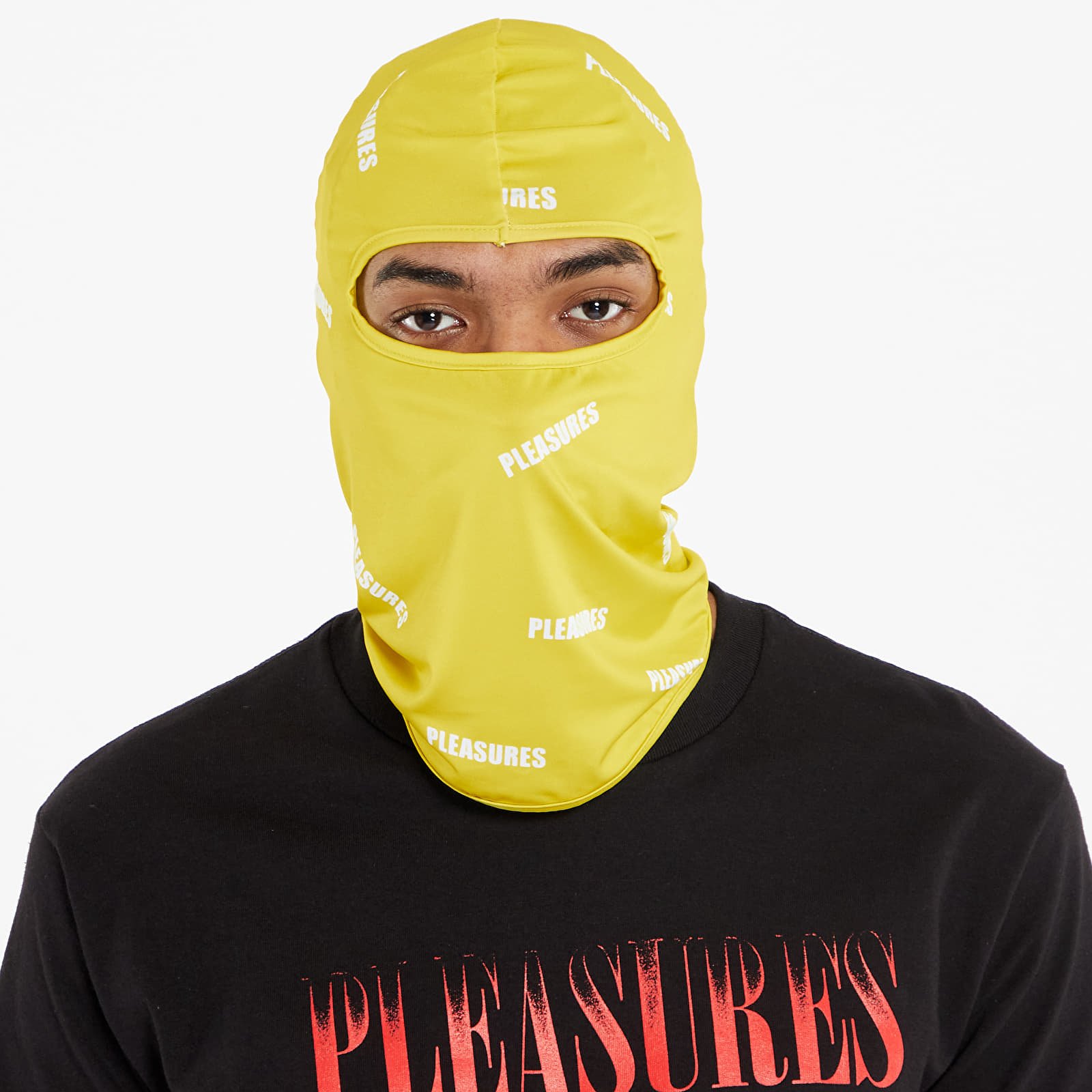 Hats PLEASURES Mini Stamp Balaclava Lime