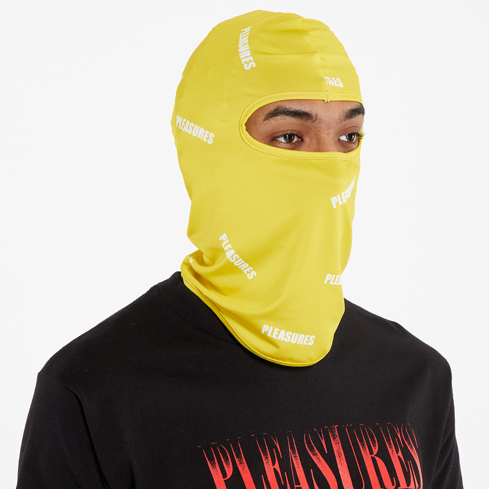 Hats PLEASURES Mini Stamp Balaclava Lime