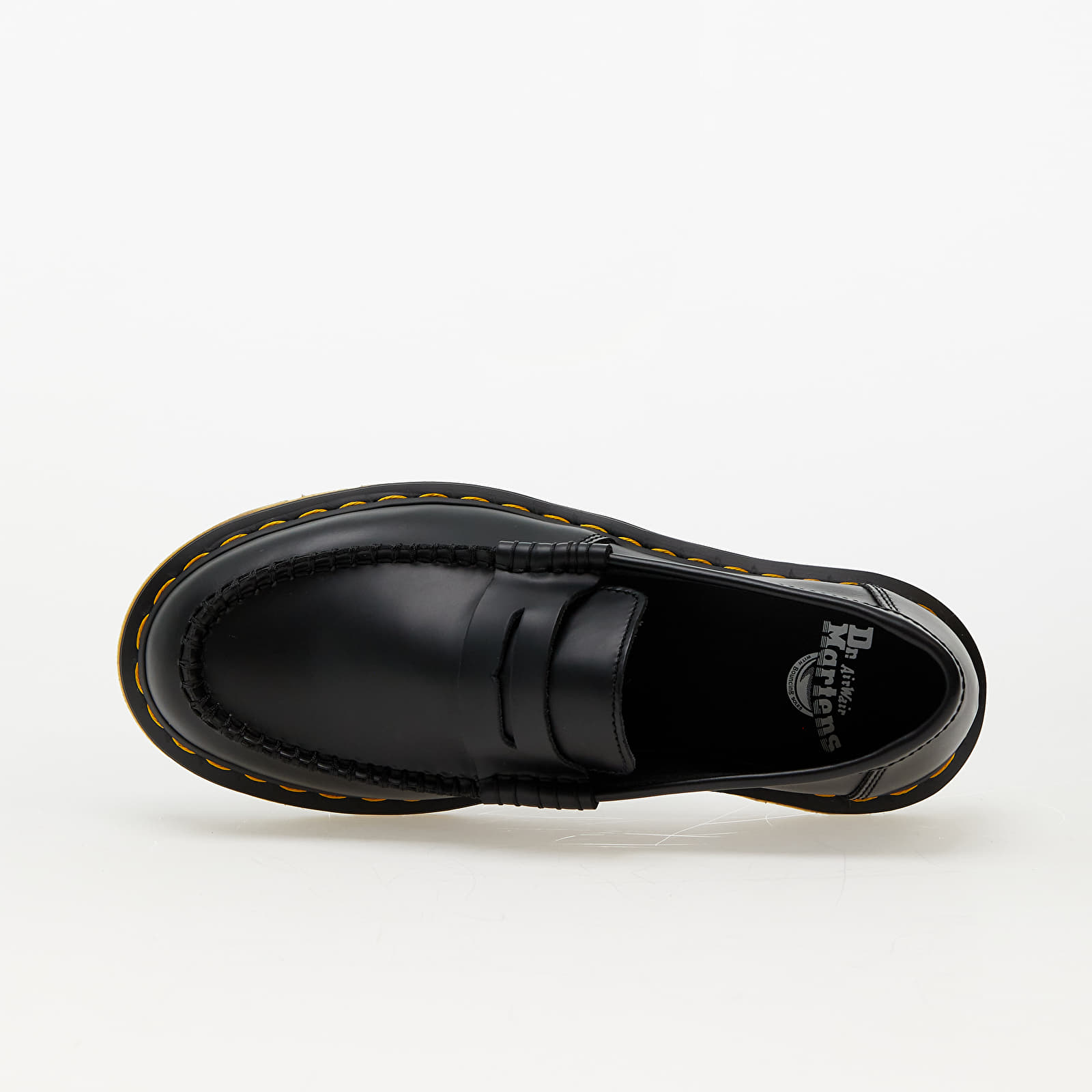 Vīriešu čības un apavi Dr. Martens Penton Smooth Leather Loafers Black Smooth
