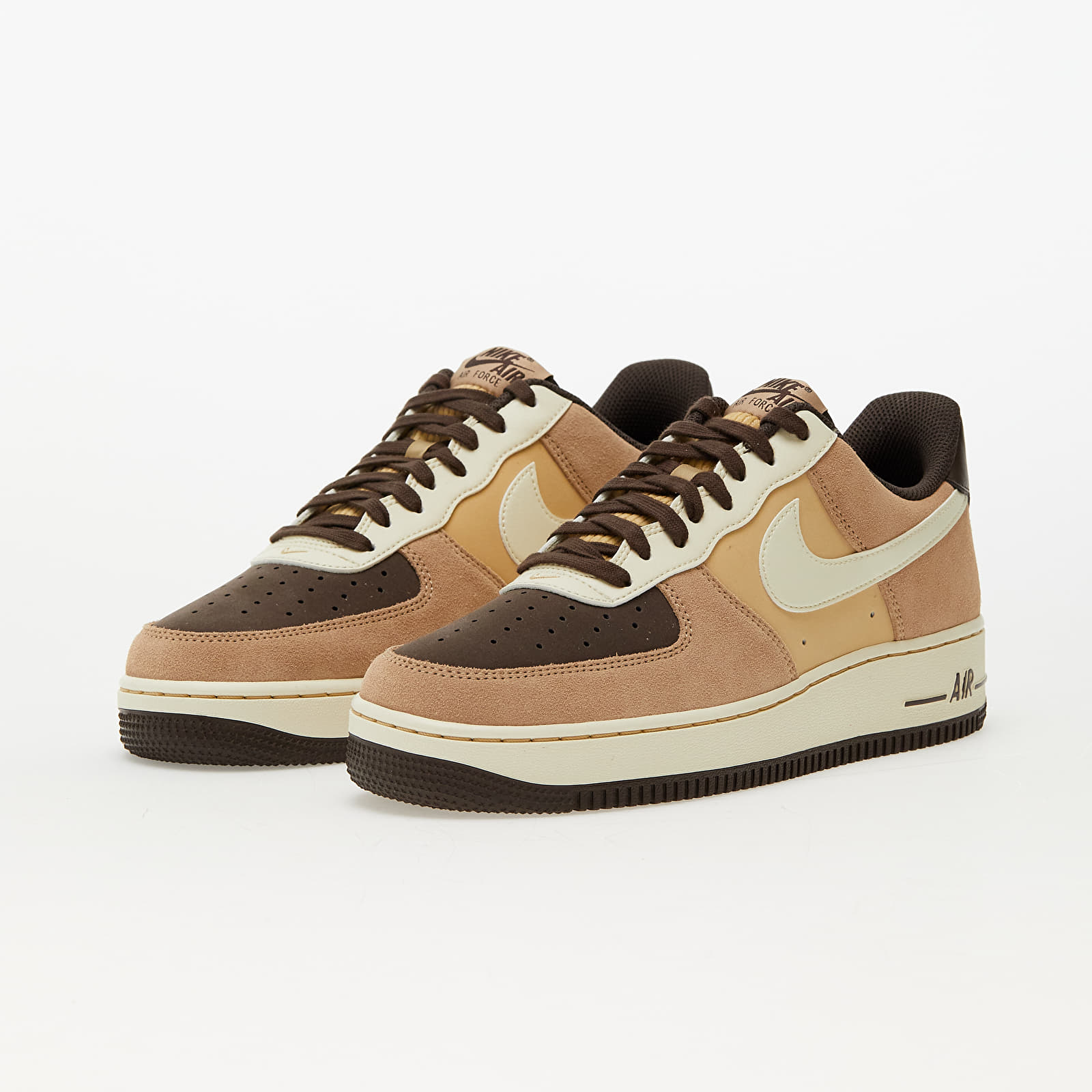Men s sneakers and shoes Nike Air Force 1 07 LV8 Hemp Coconut Milk Baroque Brown Sesame Queens