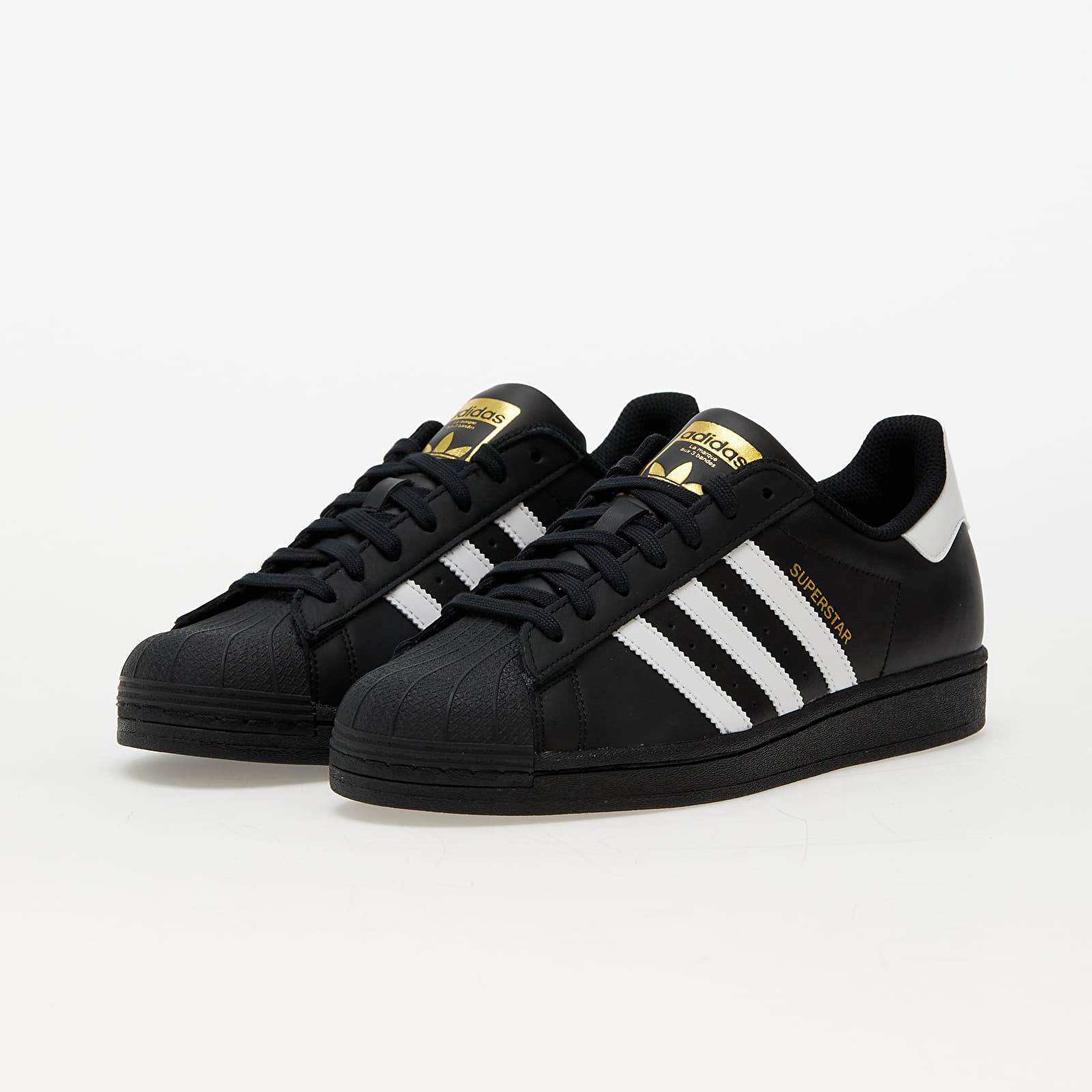 Black superstar shoes deals