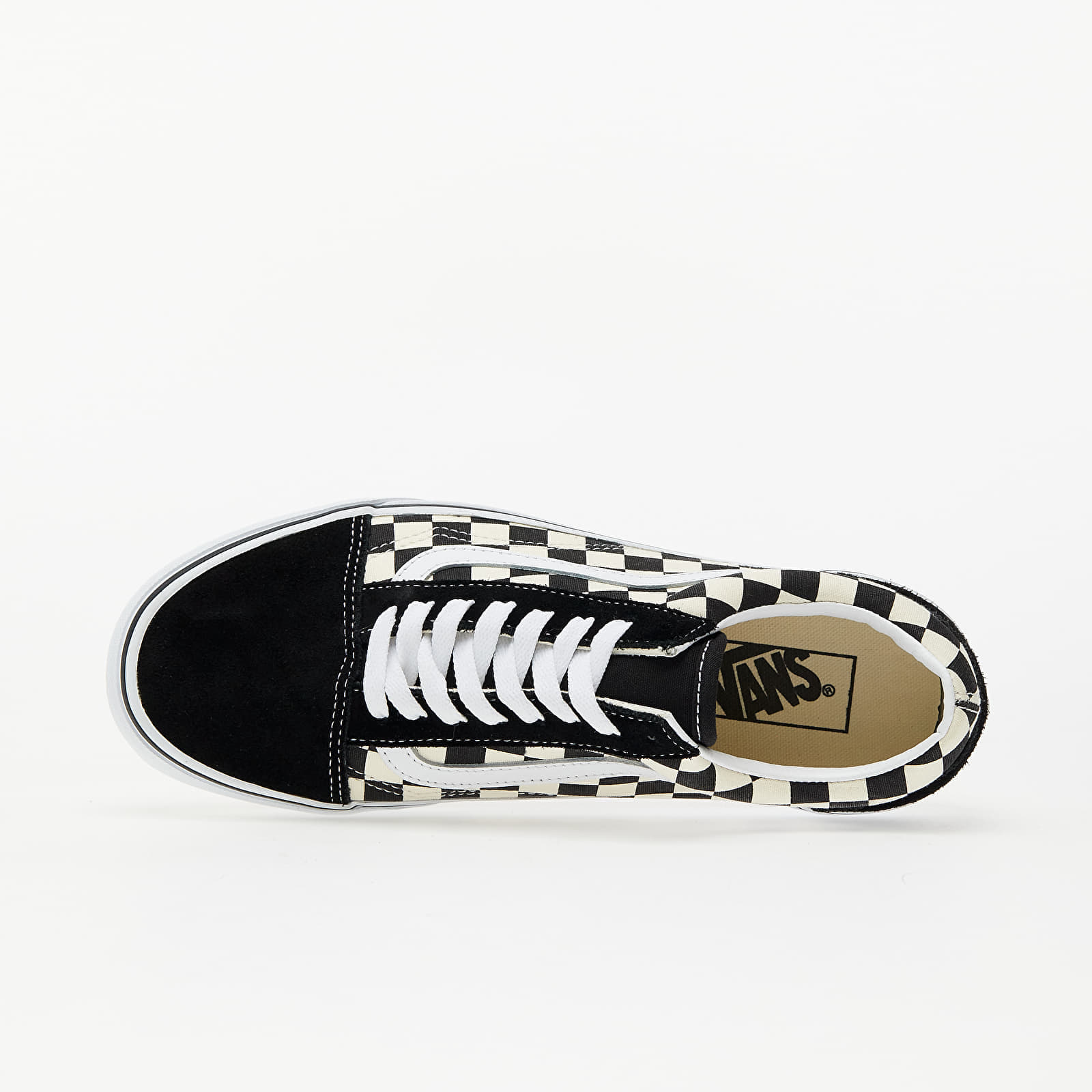 Turnschuhe und Schuhe fur Manner Vans Old Skool Black White Queens