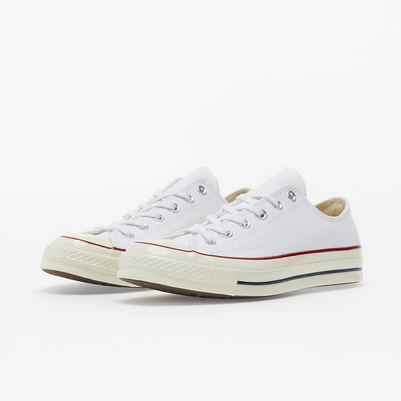 Men's sneakers and shoes Converse Chuck Taylor All Star 70 OX White/ Garnet/ Egret