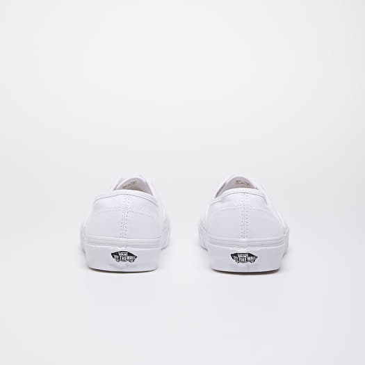All white slip on vans new arrivals