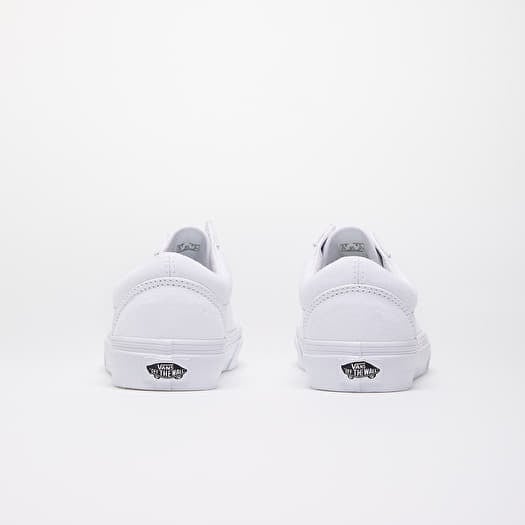 Vans old sale skool true white