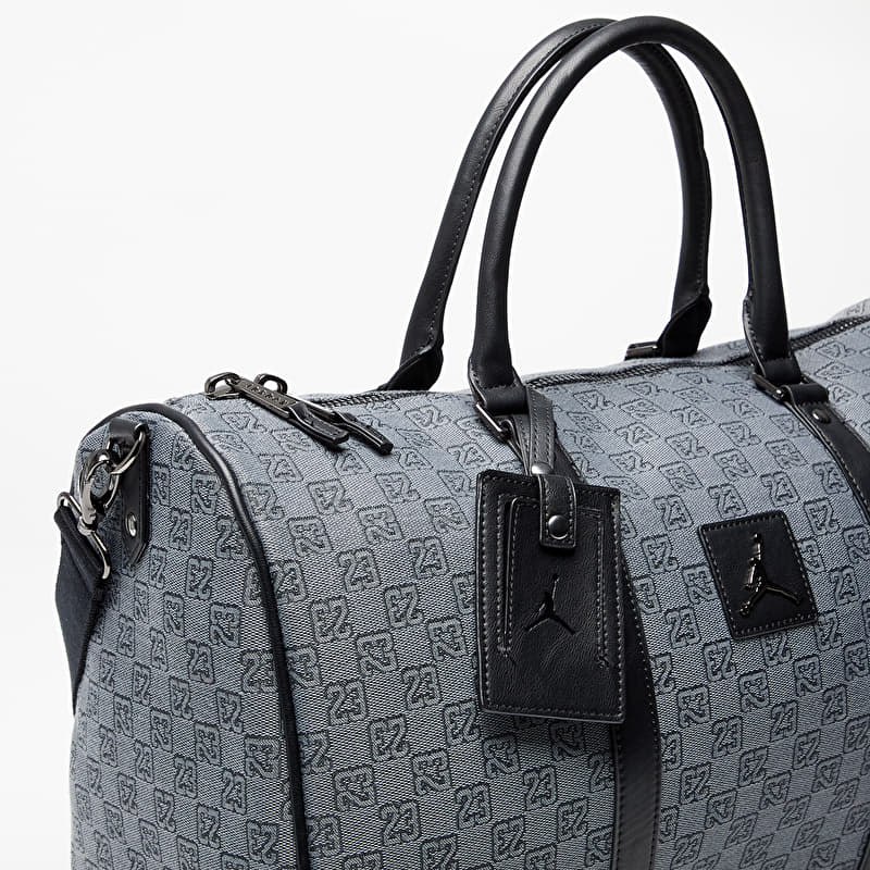 Jordan Monogram Duffle Bag Dark Smoke Grey/ Black | Queens