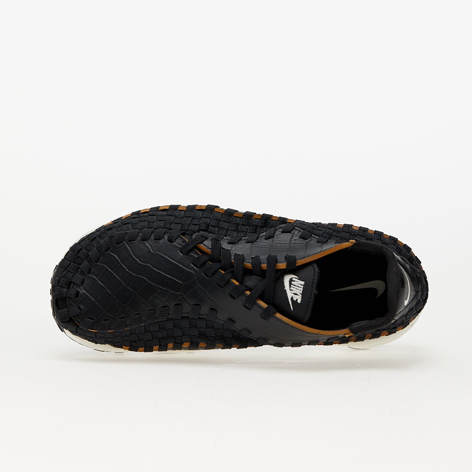 Dámské tenisky a boty Nike Air Footscape Woven Premium Black/ Pale Ivory-Desert Ochre