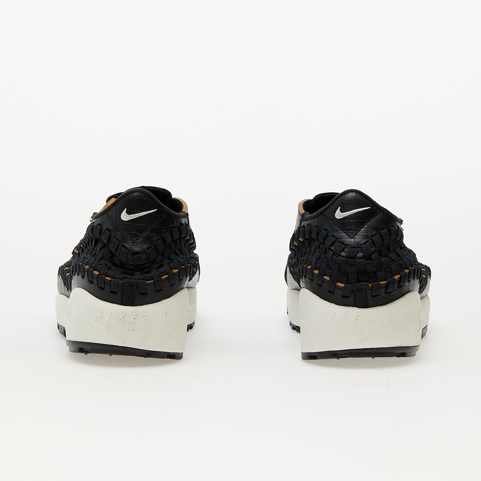 Dámské tenisky a boty Nike Air Footscape Woven Premium Black/ Pale Ivory-Desert Ochre