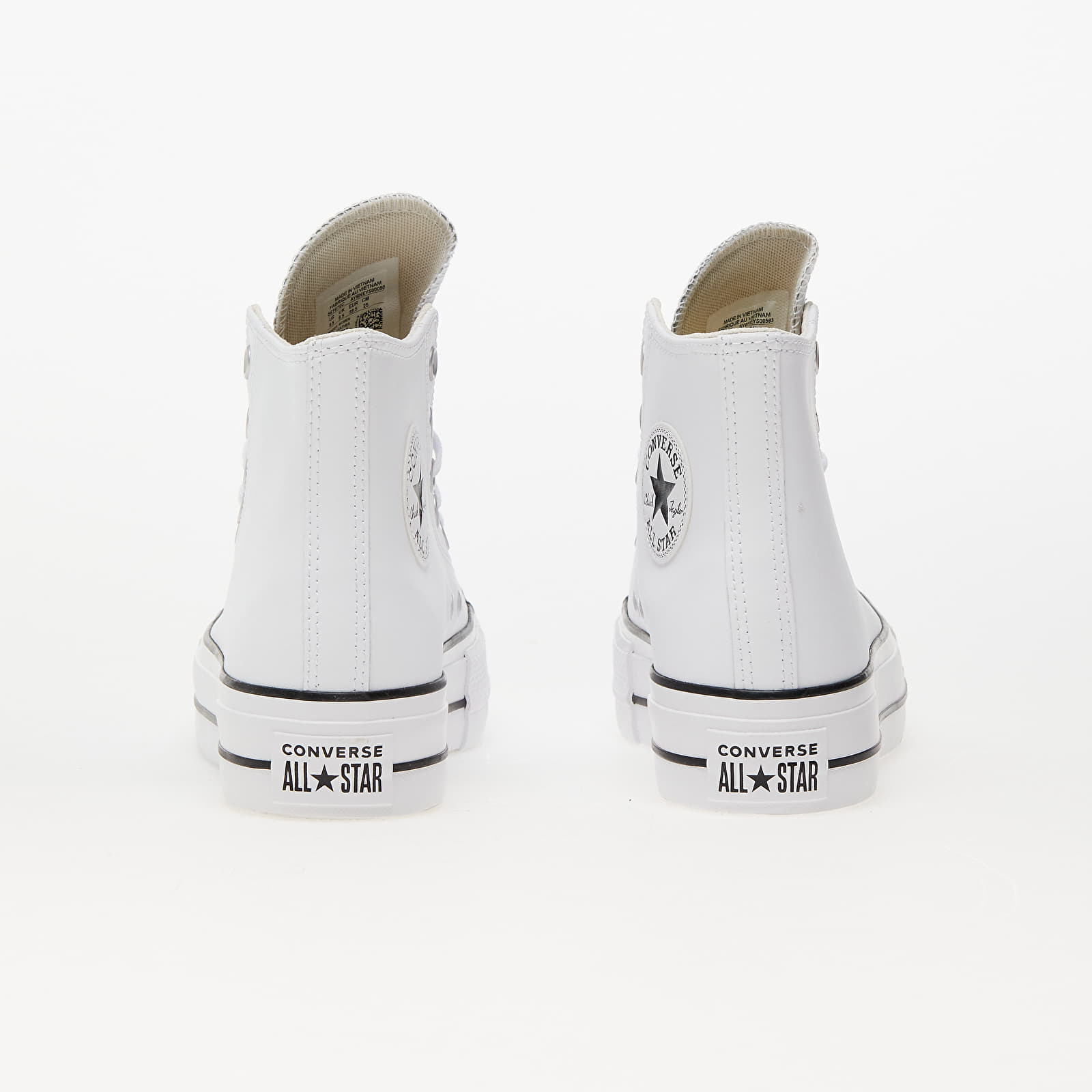 Women's sneakers and shoes Converse Chuck Taylor All Star Lift Clean Hi White/ Black/ White