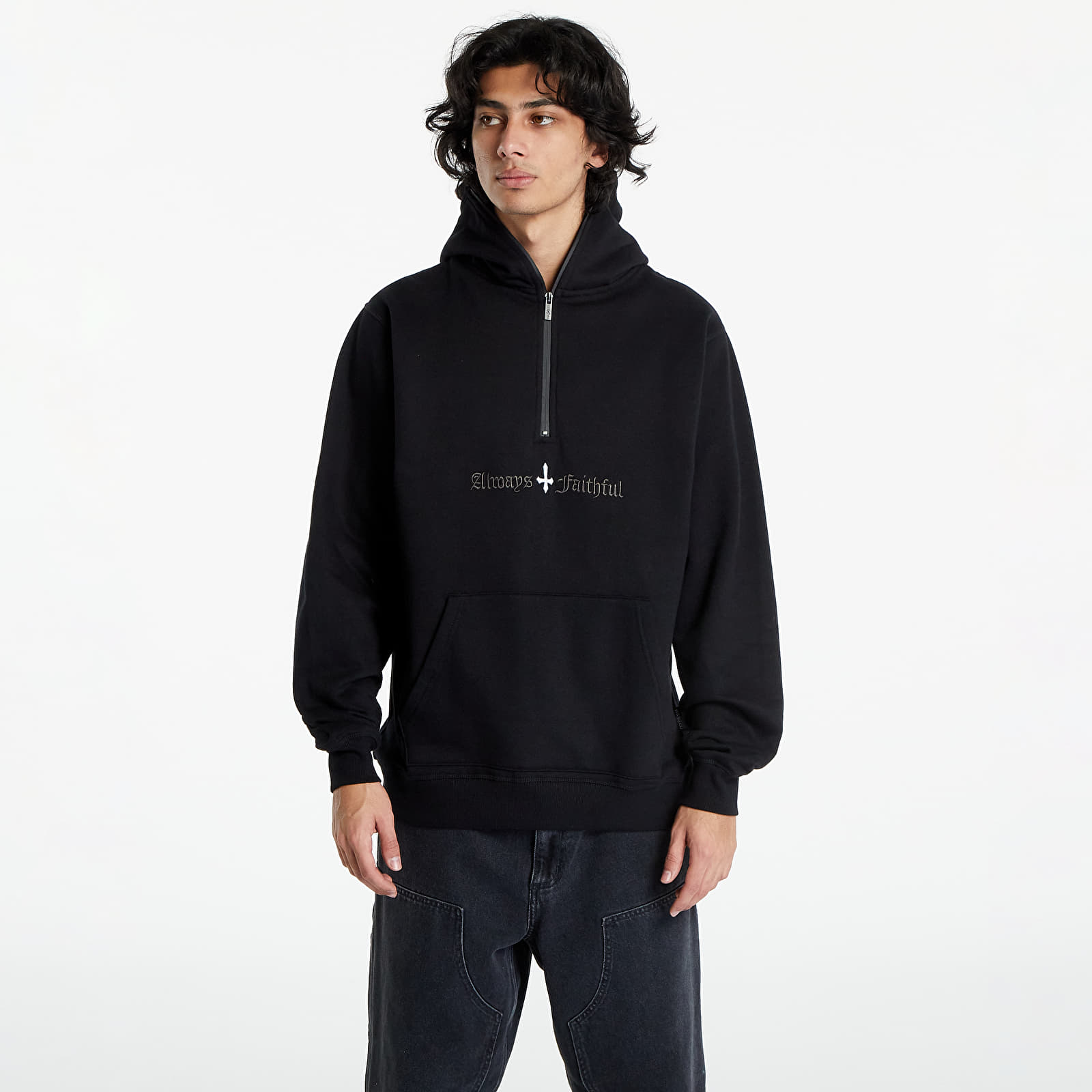 Mikiny Wasted Paris Hoodie Radical Sight Black