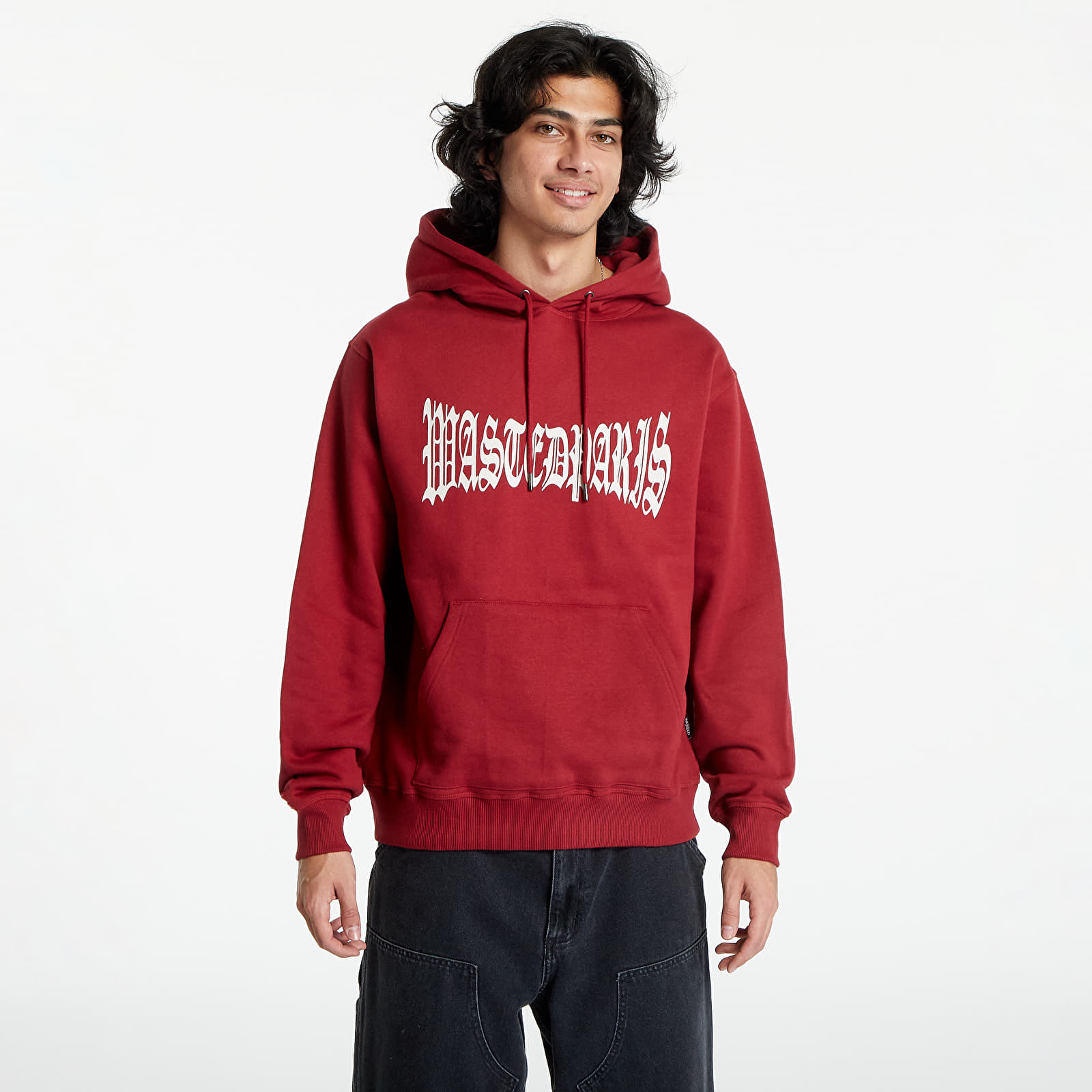 Mikiny Wasted Paris Hoodie Fate Burnt Red