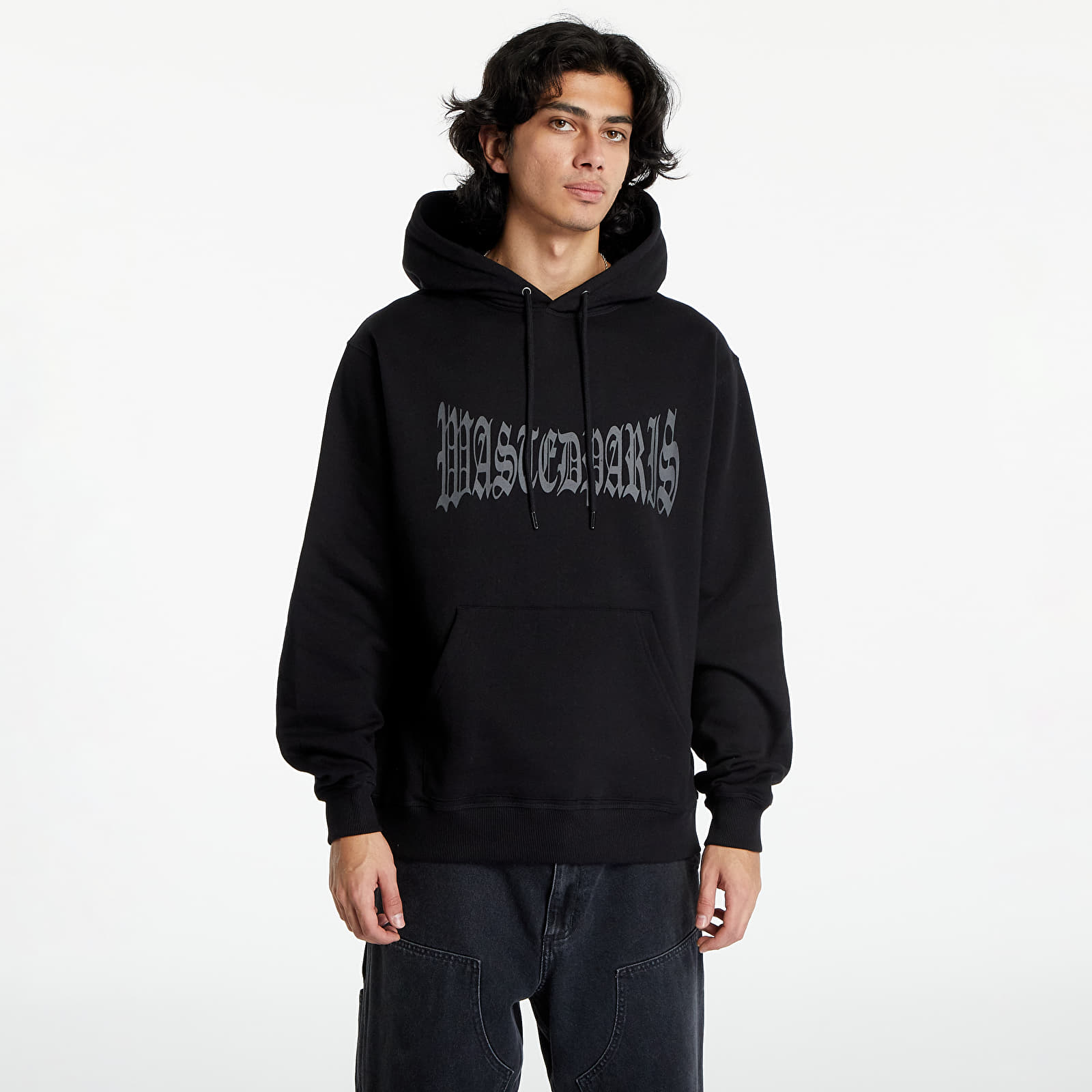 Mikiny Wasted Paris Hoodie Fate Black