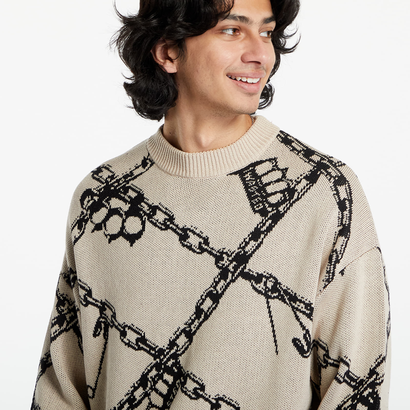 Svetry Wasted Paris Sweater Knucles Dune