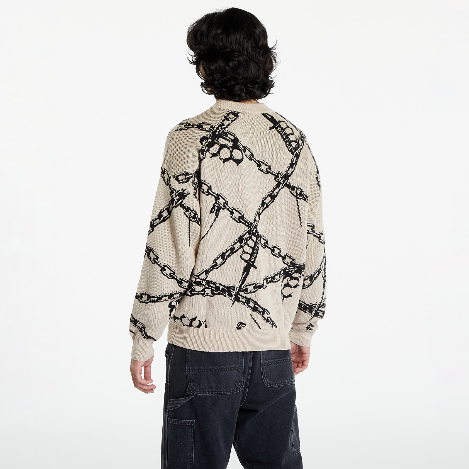 Svetry Wasted Paris Sweater Knucles Dune