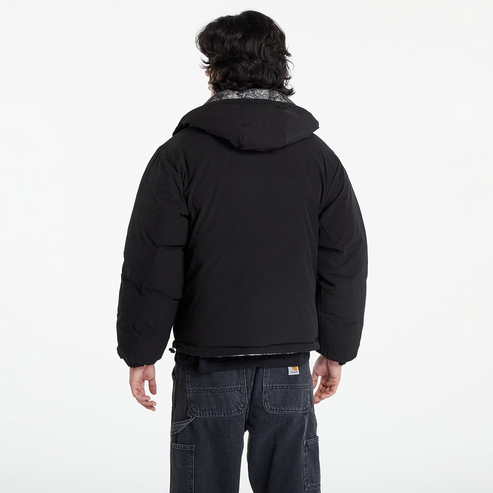 Jakne Wasted Paris Puffer Hood Reverse Taiga Black/ Camo
