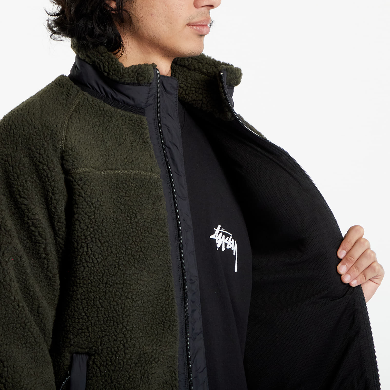 Jacken Carhartt WIP Prentis Liner Jacket Cypress/ Black