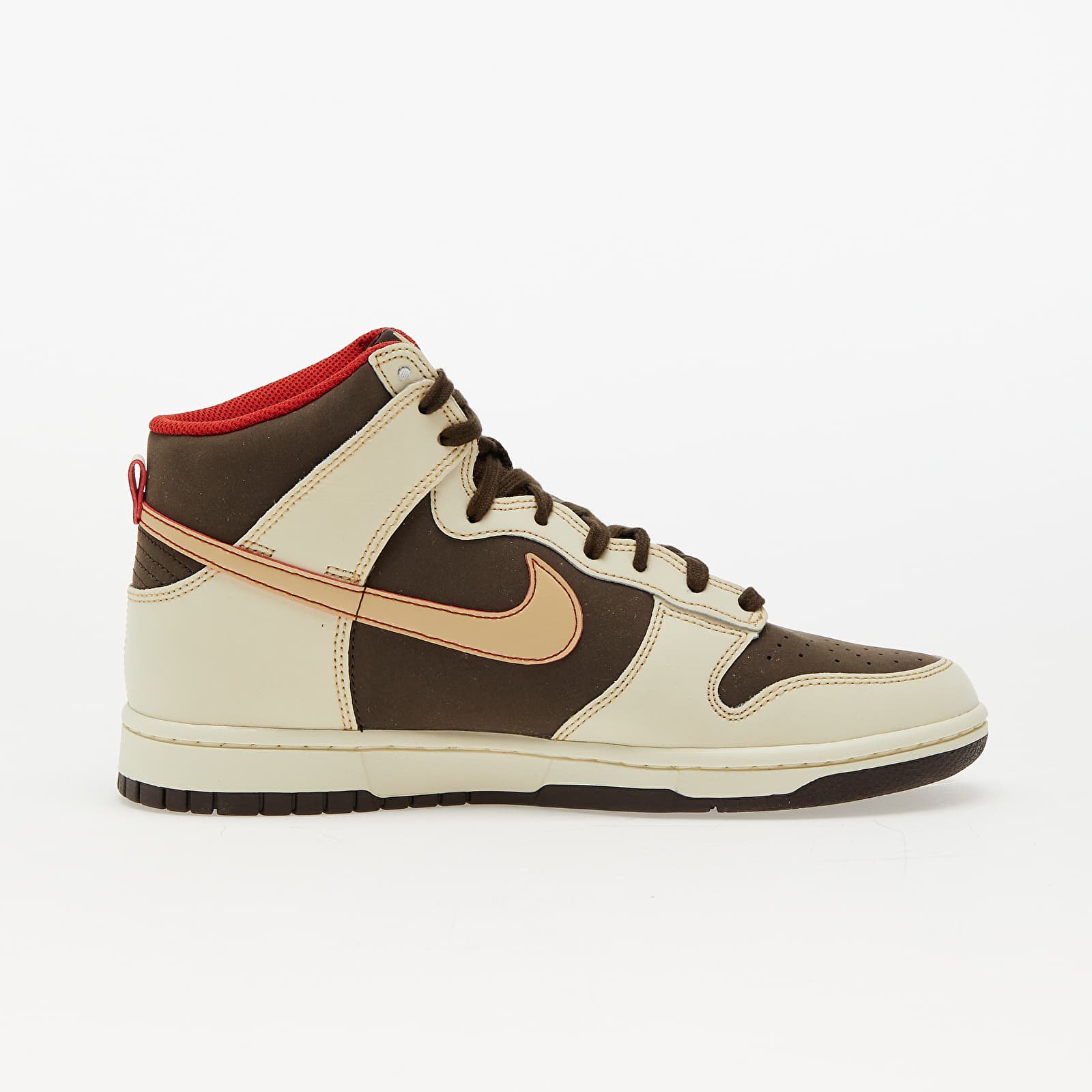 Pánské tenisky a boty Nike Dunk High Retro Se Baroque Brown/ Sesame-Coconut Milk