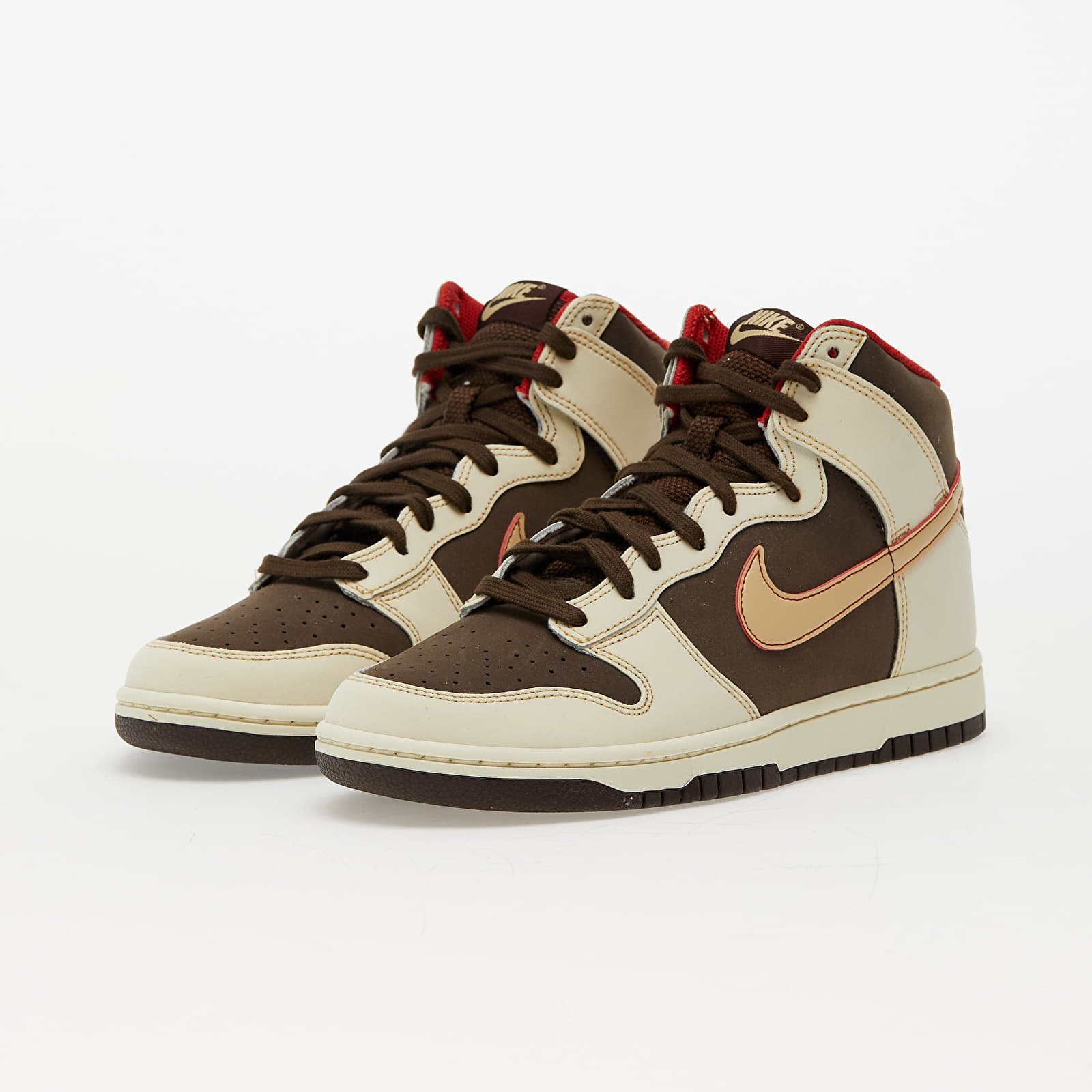 Pánské tenisky a boty Nike Dunk High Retro Se Baroque Brown/ Sesame-Coconut Milk