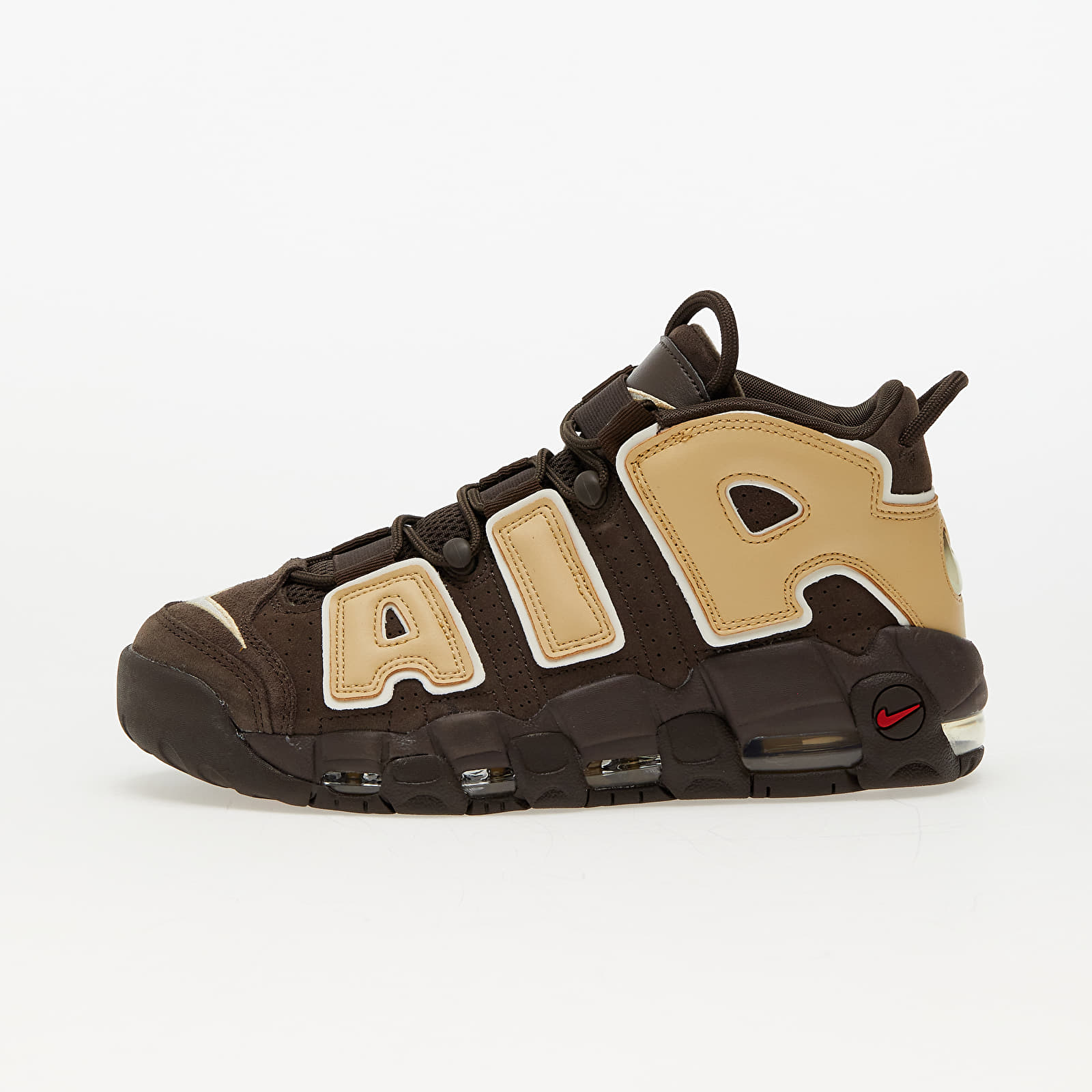 Sneakers Nike Air More Uptempo \'96 Baroque Brown/ Sesame-Pale Ivory