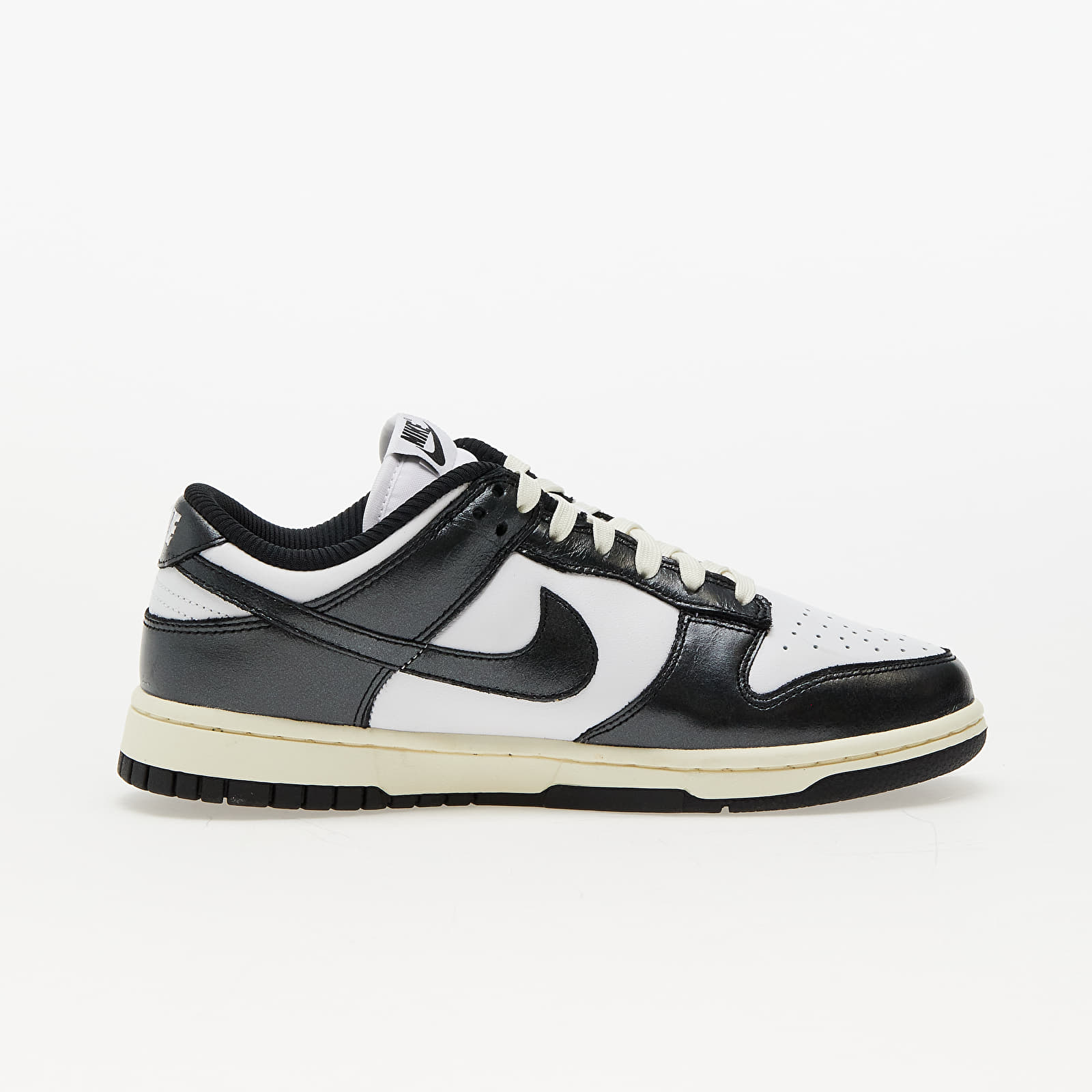 Women's sneakers and shoes Nike W Dunk Low Premium "Vintage Panda" White/ Black-Coconut Milk