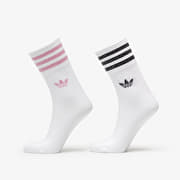 White/ 2-Pack | Socks Glitter Crew Black Queens Socks Bliss Pink/ Mid-Cut adidas