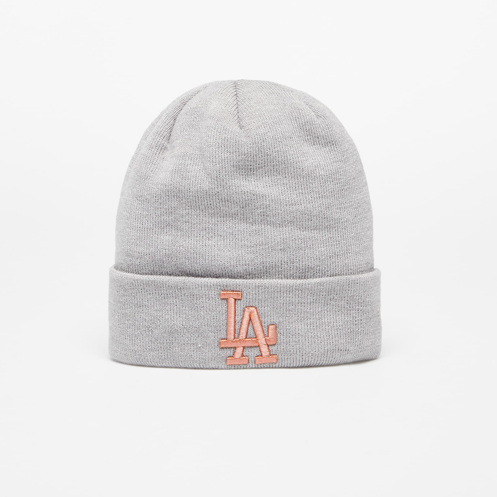 Čepice New Era MLB Wmns Metallic Logo Cuff Knit Grey