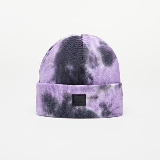 Čepice Urban Classics Tie Dye Beanie Purple/ Black