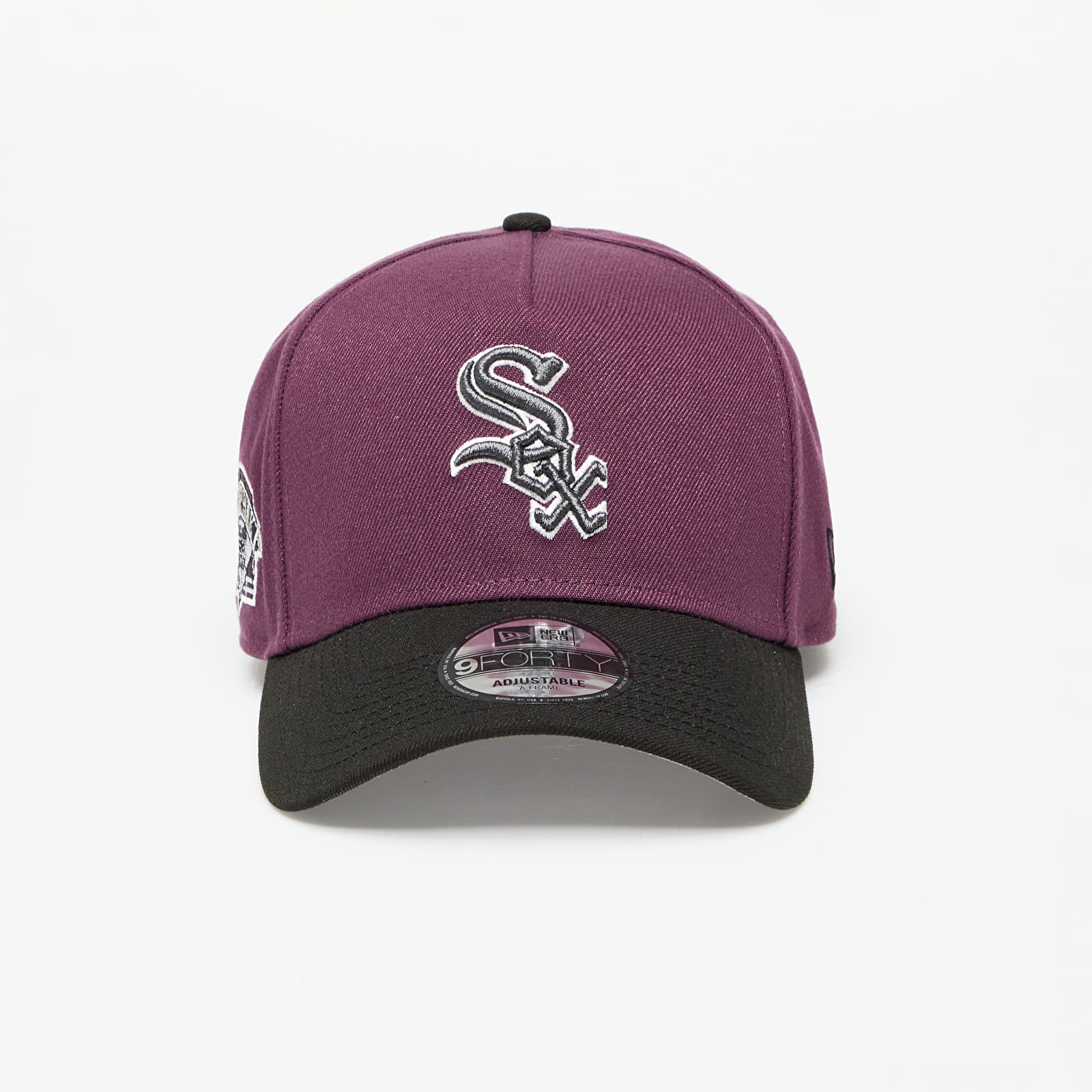Šiltovky New Era Chicago White Sox 9FORTY Two-Tone A-Frame Adjustable Cap Dark Purple