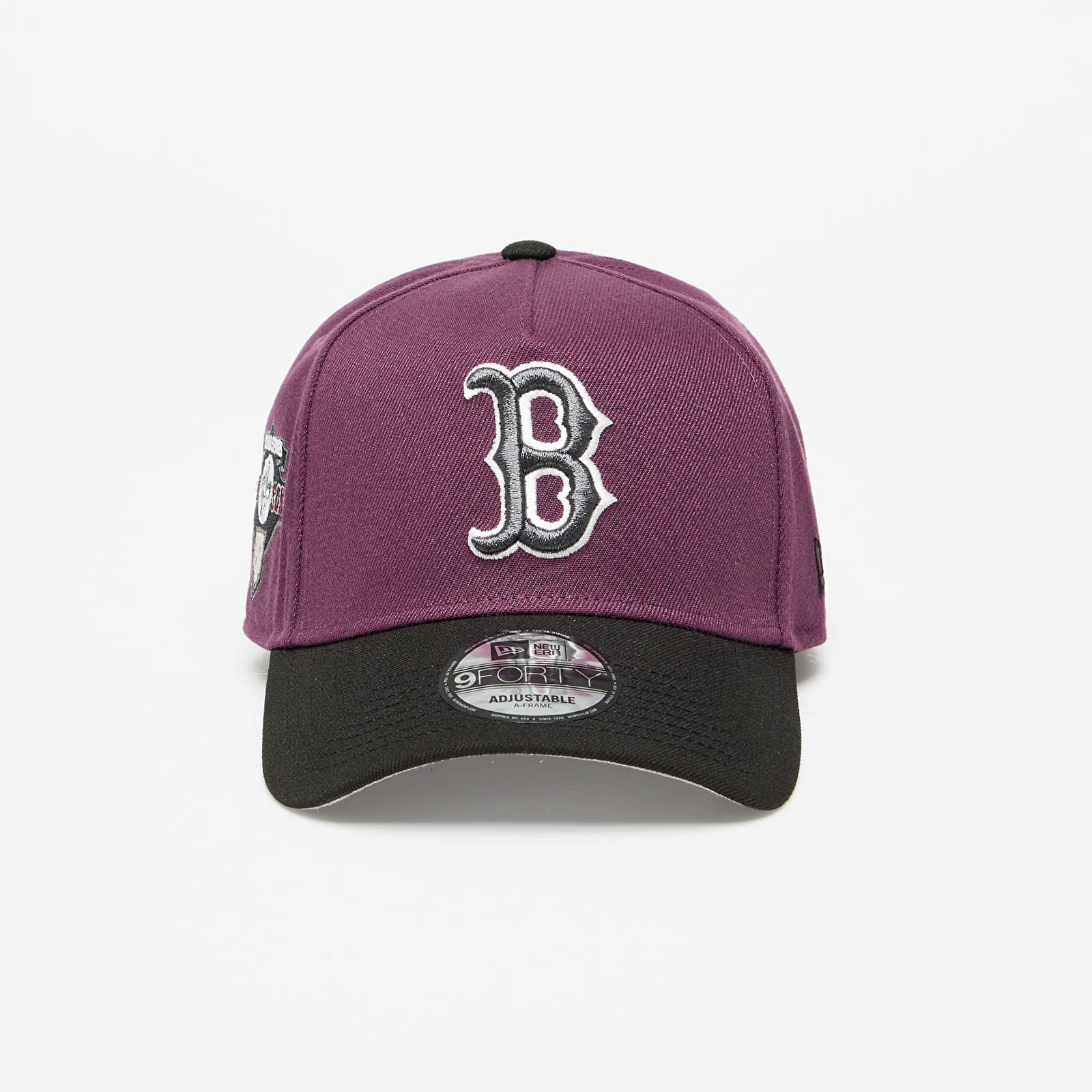Caps New Era Boston Red Sox Two-Tone A-Frame 9FORTY Adjustable Cap Dark Purple