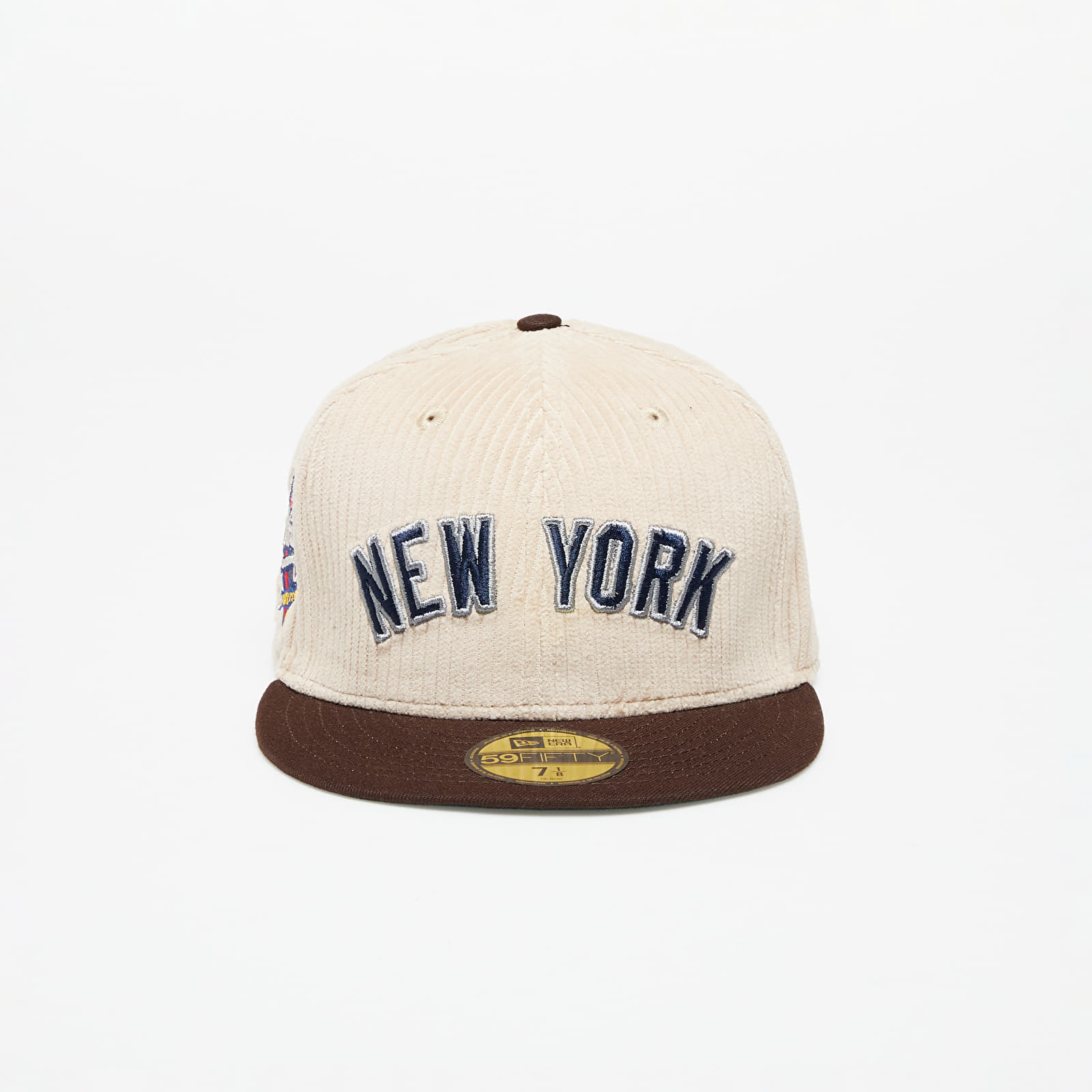 Kšiltovky New Era New York Yankees 59FIFTY Fall Cord Fitted Cap Brown
