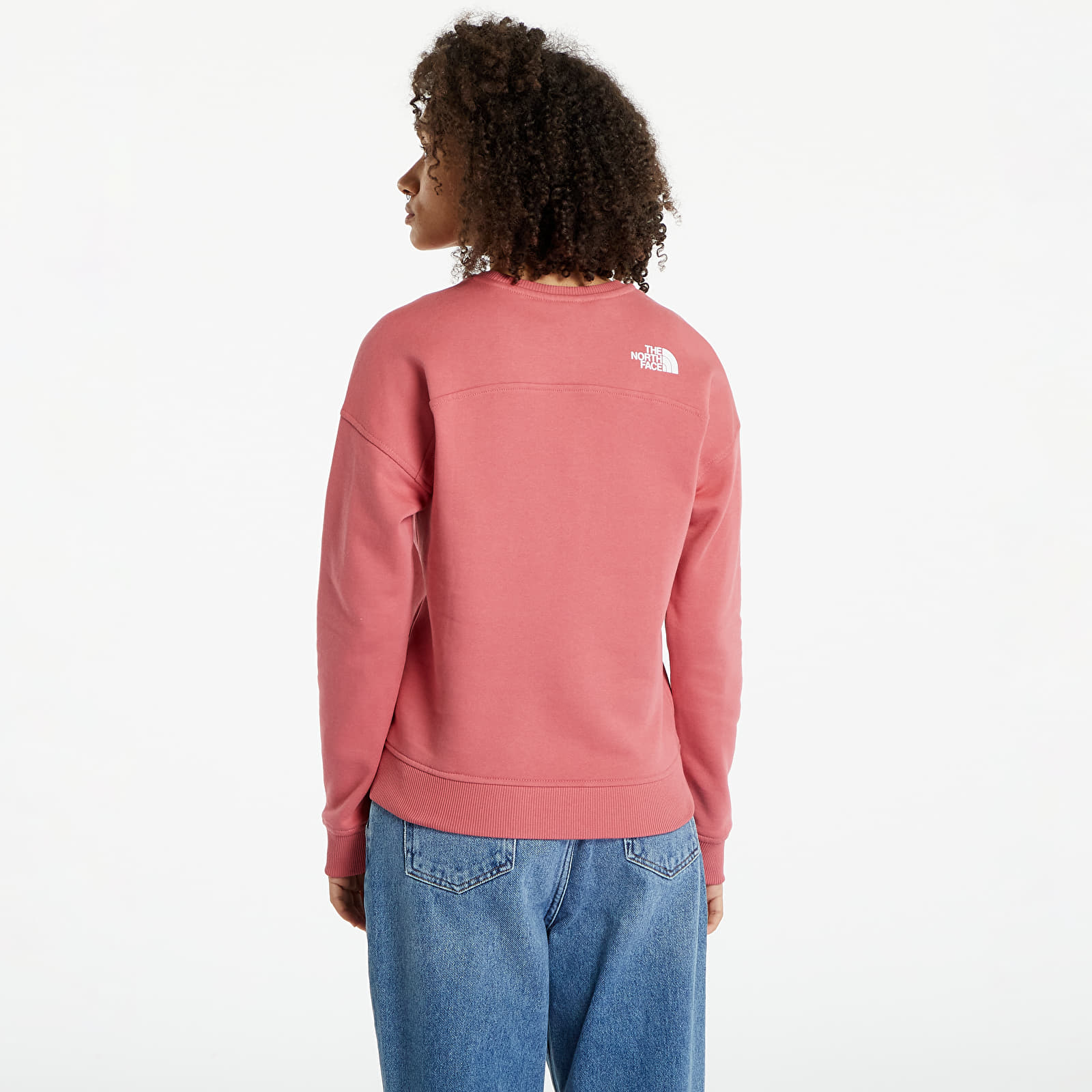 Mikinas ar kapuci un sporta krekli The North Face Drew Peak Crewneck Red
