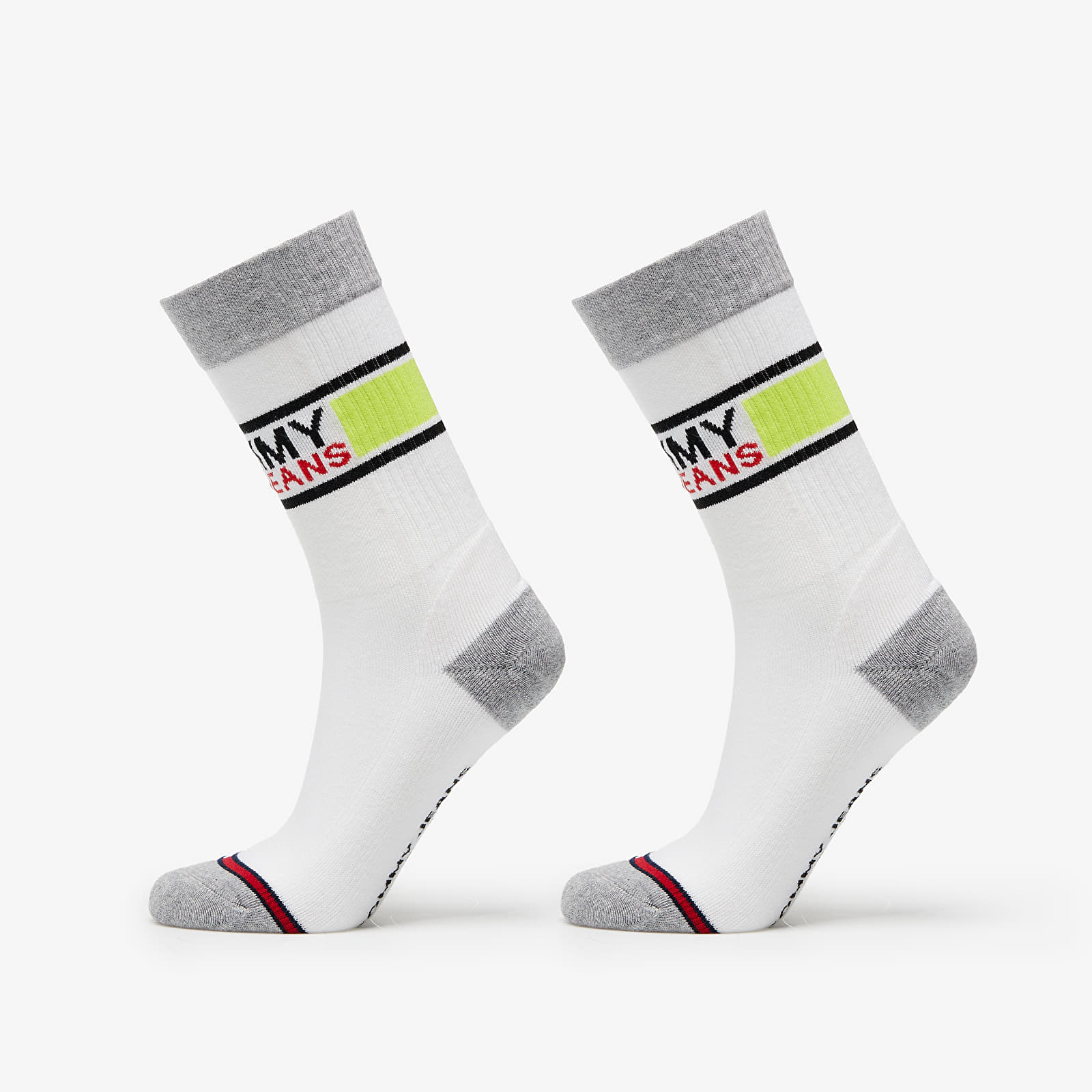 Socken TOMMY JEANS TH TJ Sock 2Pack White/ Grey