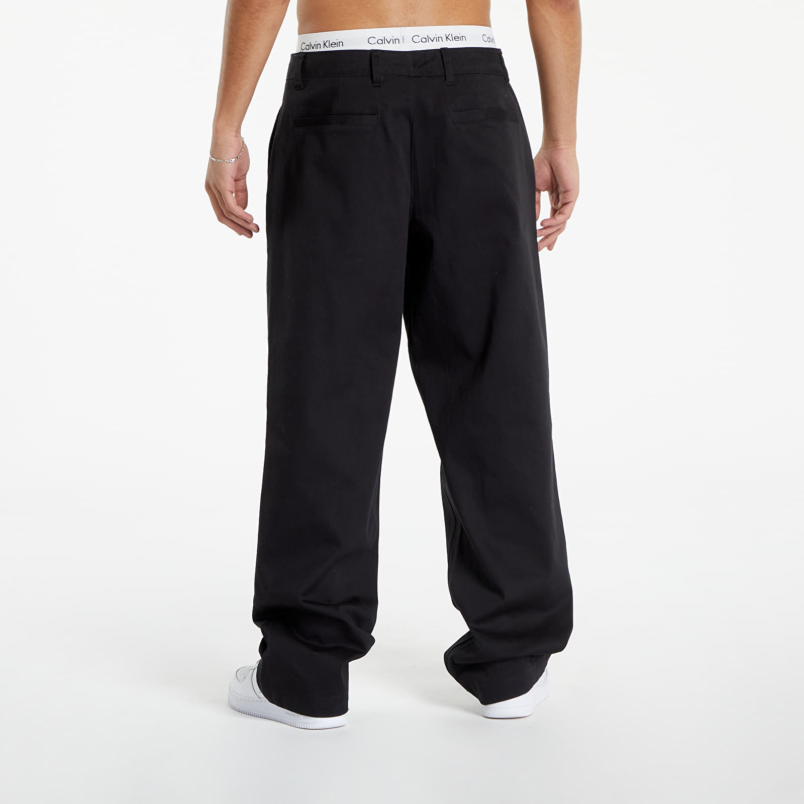 Pants Nike Life Men's El Chino Pants Black/ White