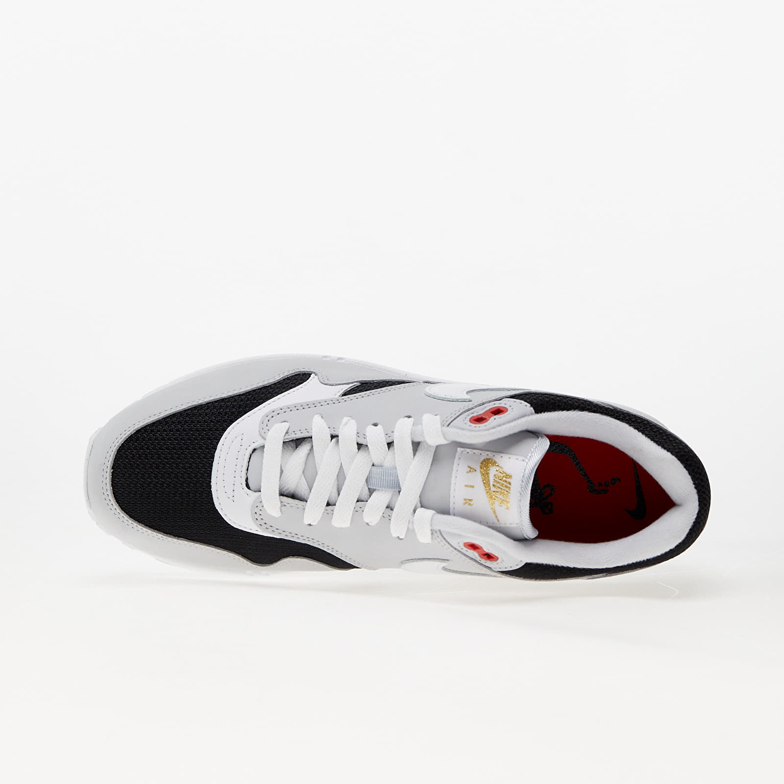 Sneakers og sko til mænd Nike Air Max 1 Premium Pure Platinum/ White-Black-Sport Red