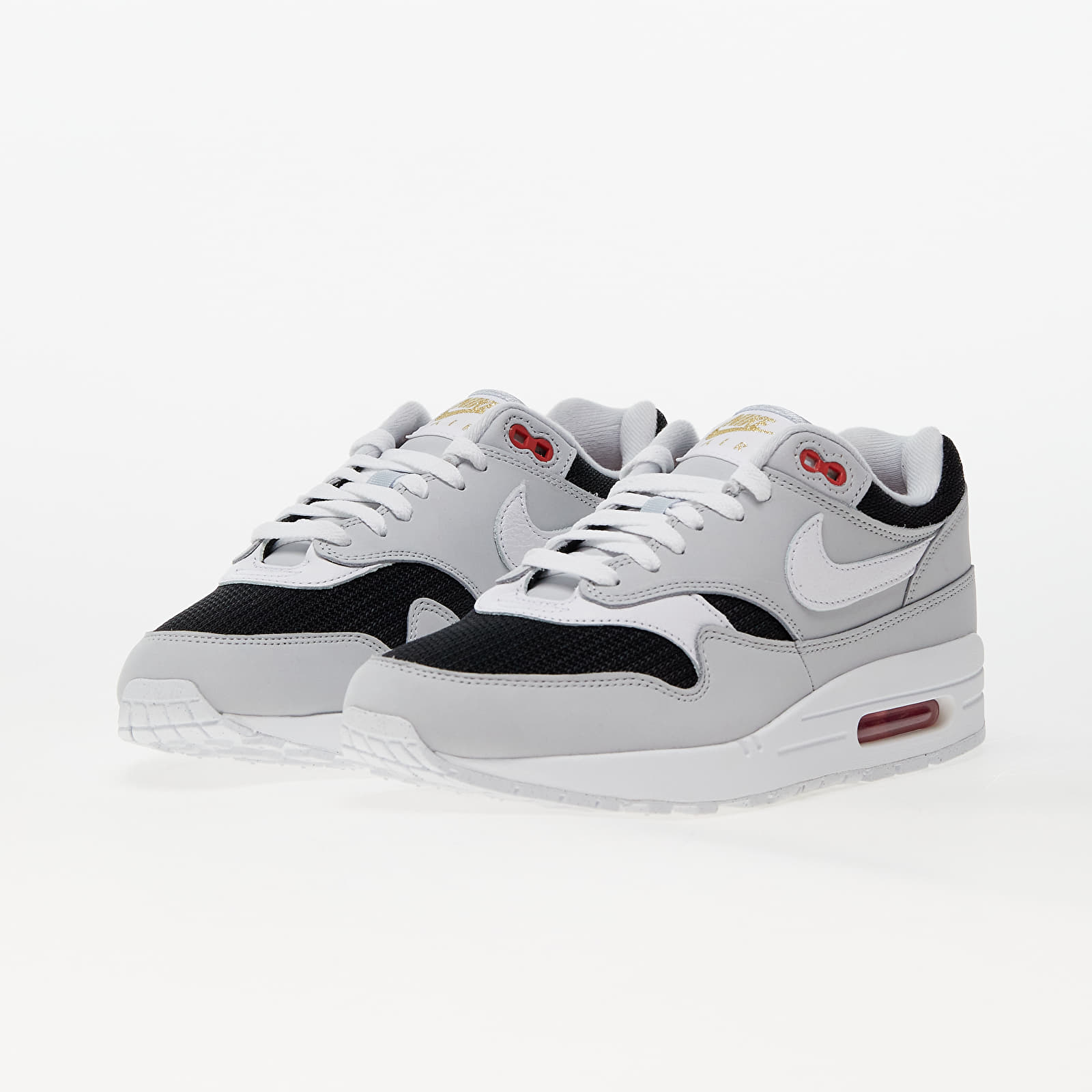Sneakers og sko til mænd Nike Air Max 1 Premium Pure Platinum/ White-Black-Sport Red