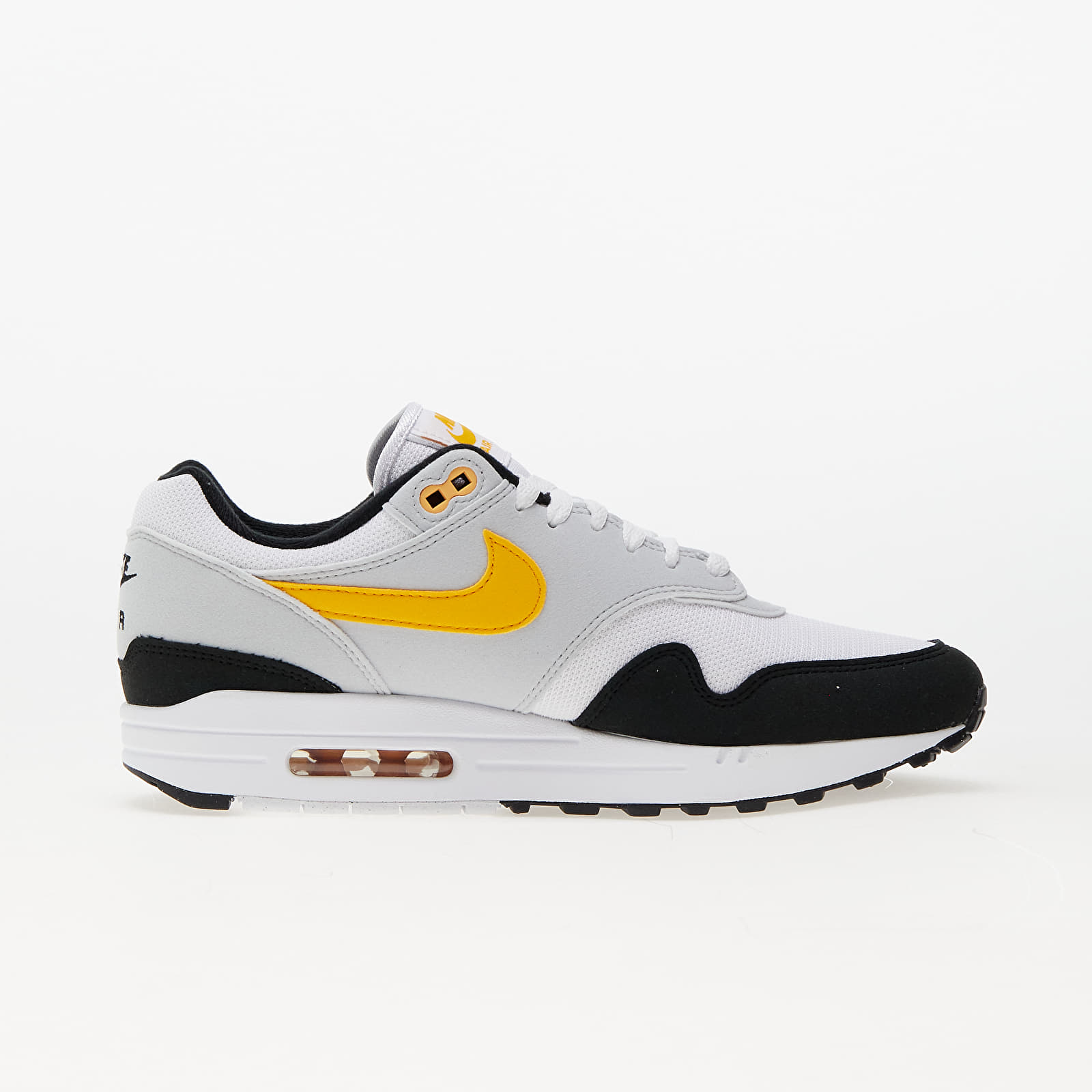 Herenschoenen Nike Air Max 1 White/ University Gold-Black