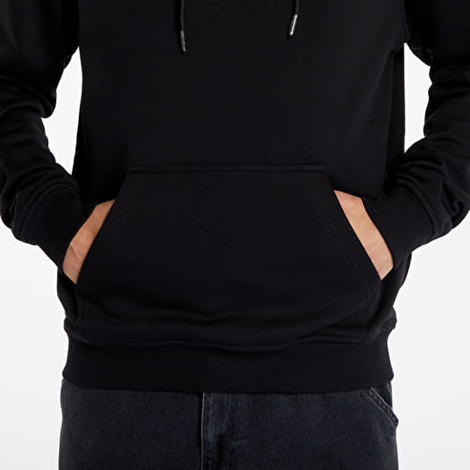 Urban Classics BLANK HOODY - Felpa con cappuccio - dark blue/blu scuro