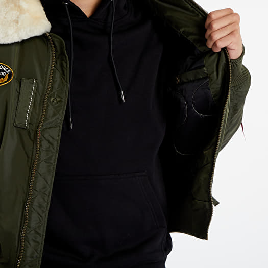Jackets Alpha Industries Injector III Air Force Dark Olive Queens