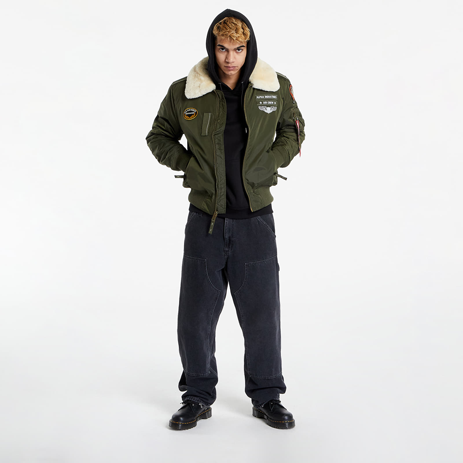 Jackets Alpha Industries Injector III Air Force Dark Olive Queens