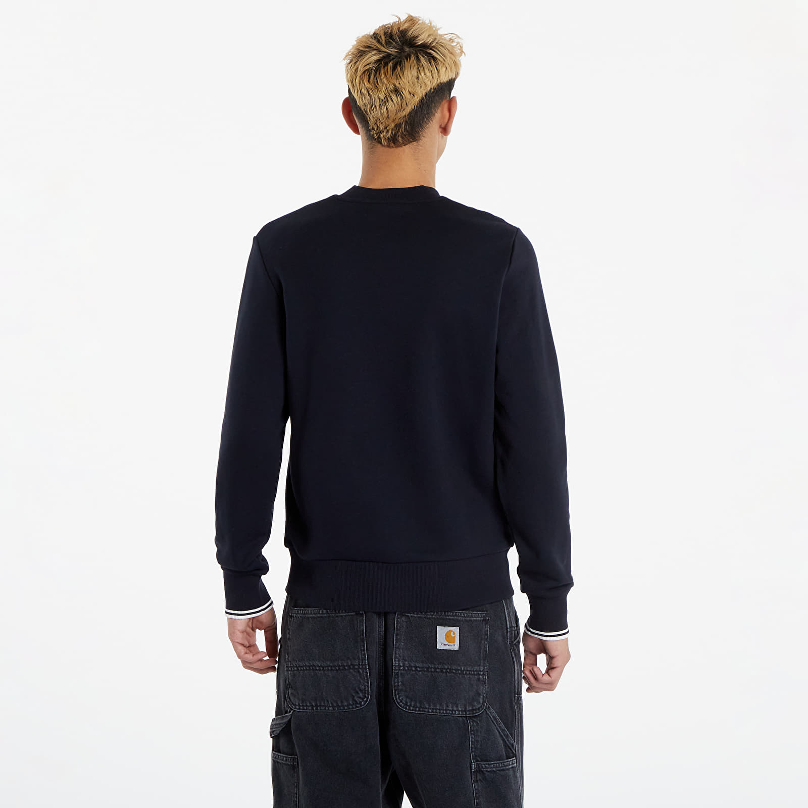 Hoodies and sweatshirts  FRED PERRY Crewneck Sweatshirt Navy