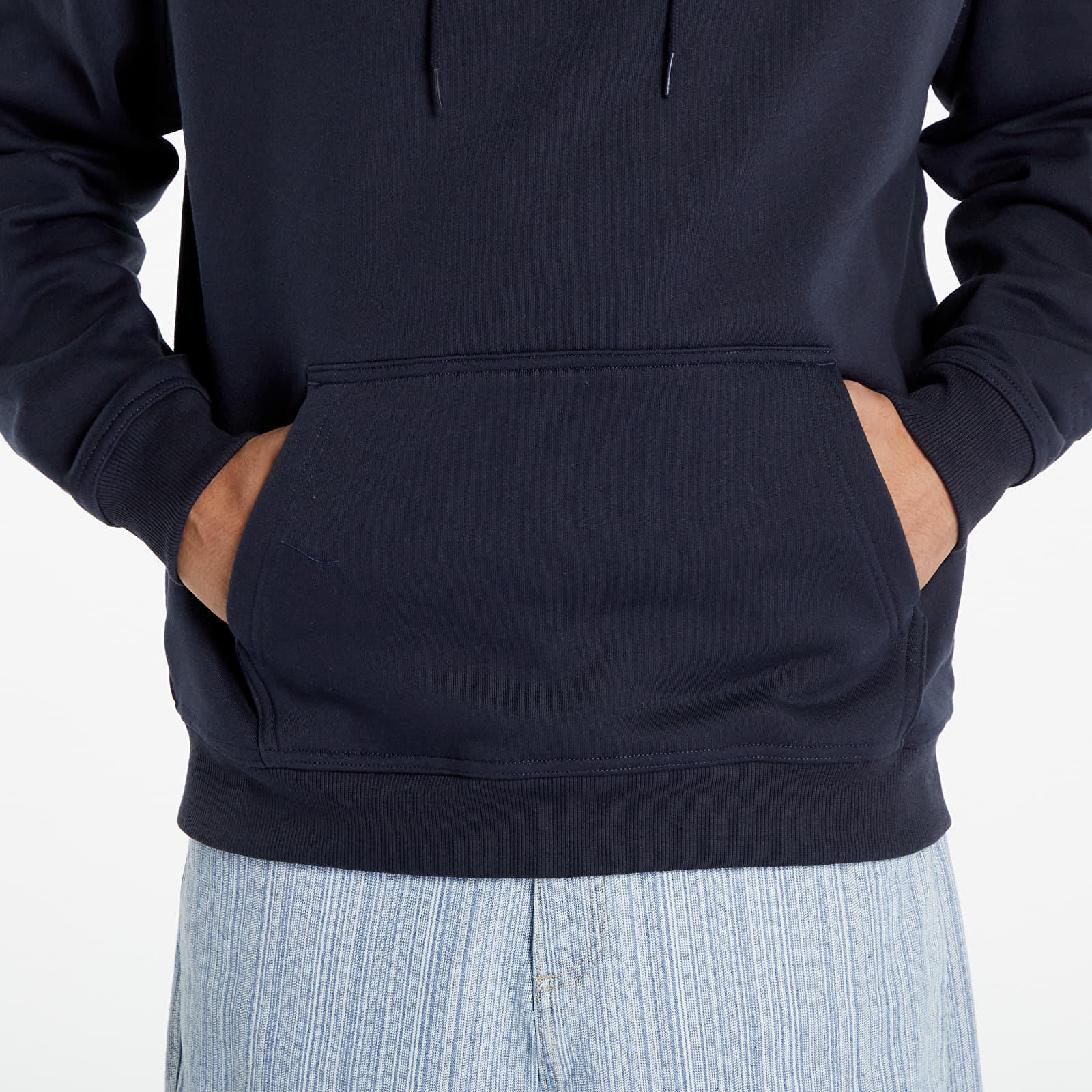 Hanorace Urban Classics Blank Hoody Navy
