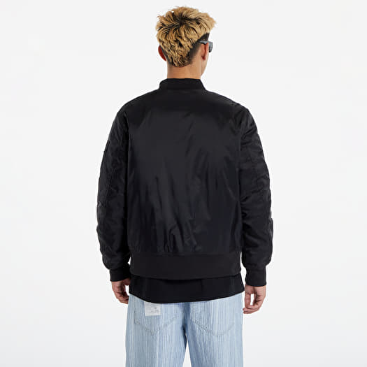Urban Classics Basic Bomber Jacket black -  - Online Hip  Hop Fashion Store