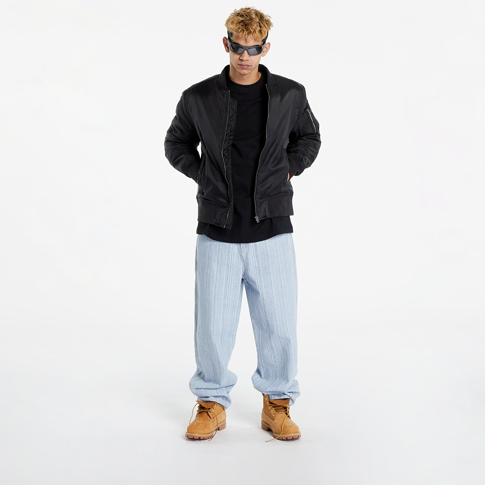 Jakne Urban Classics Basic Bomber Jacket Black