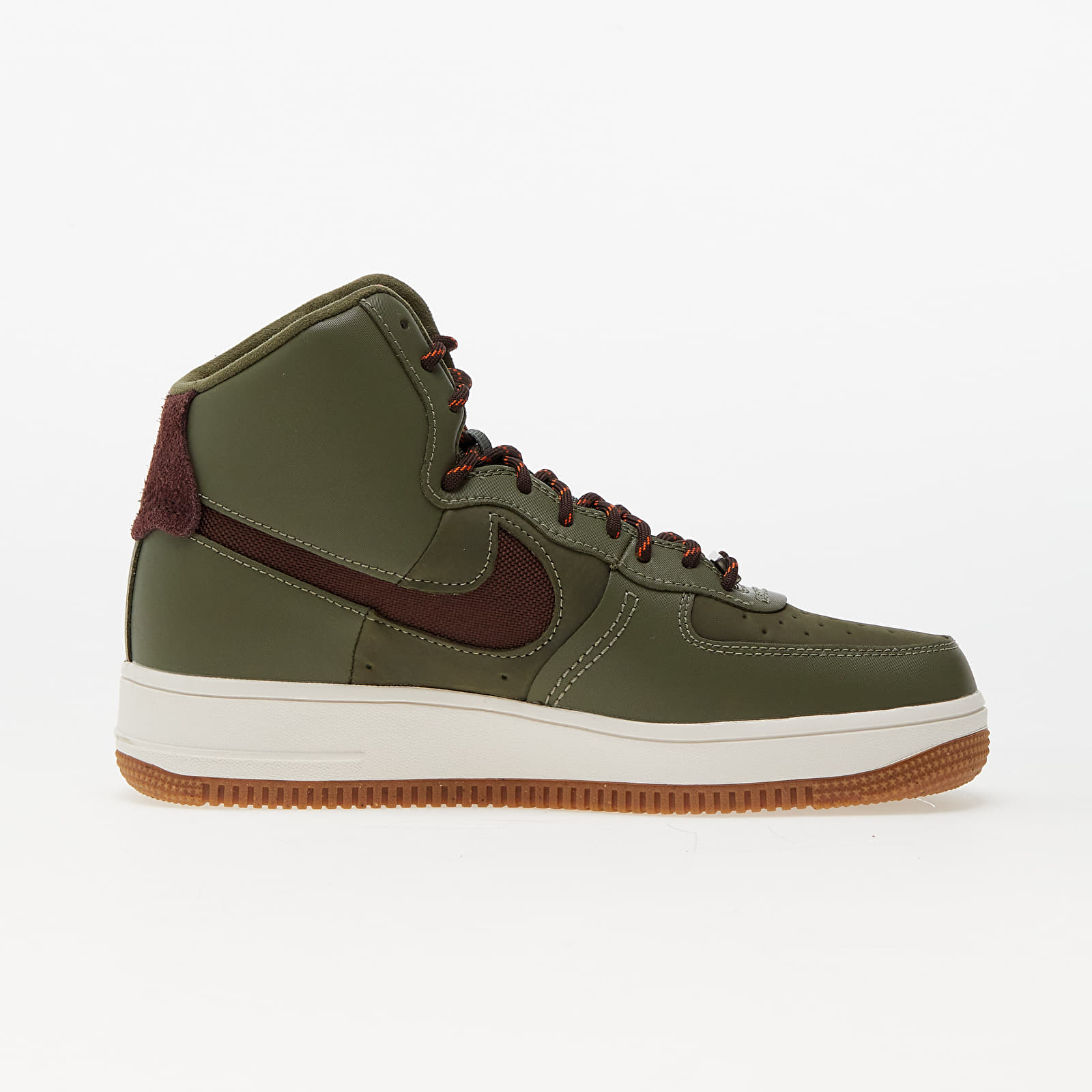Scarpe donna Nike W Air Force 1 Sculpt Wild Medium Olive/ Earth-Phantom-Gum Med Brown
