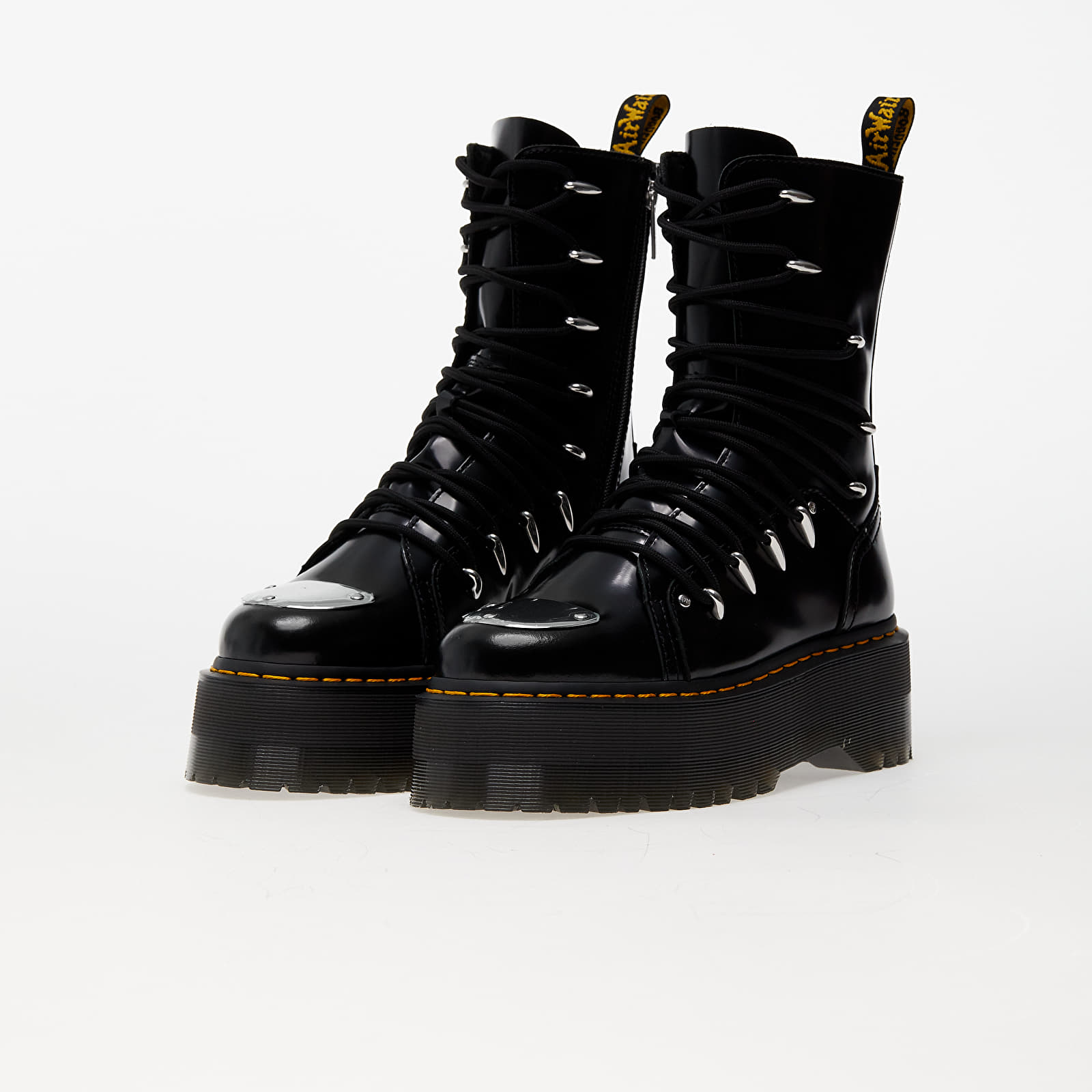 Ténis e sapatos de senhora Dr. Martens  Jadon Hi LTT Max Black Buttero