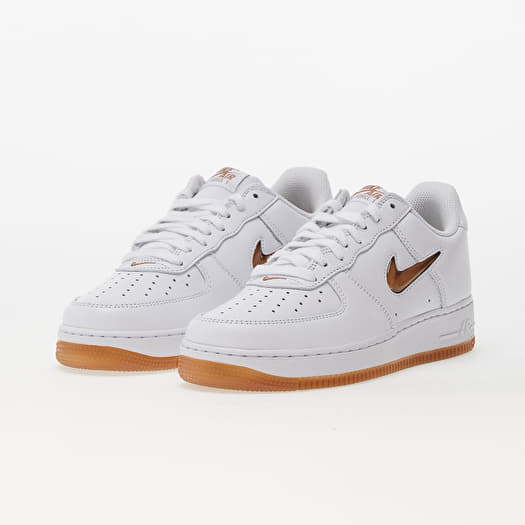 Turnschuhe und Schuhe fur Manner Nike Air Force 1 Low Retro White Gum Med Brown Queens