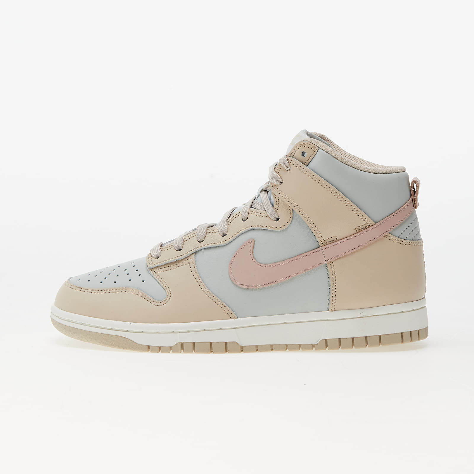 Sneakers og sko til kvinder Nike Dunk High Sanddrift/ Pink Oxford-Light Silver-Sail